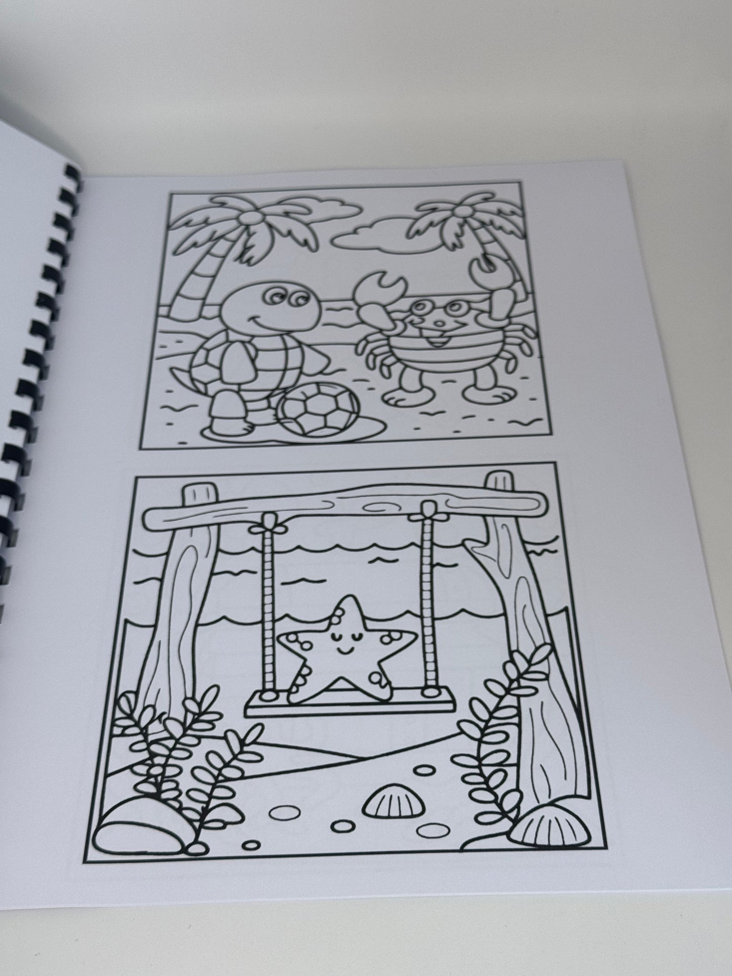 Sea Creatures (1) Colouring Book