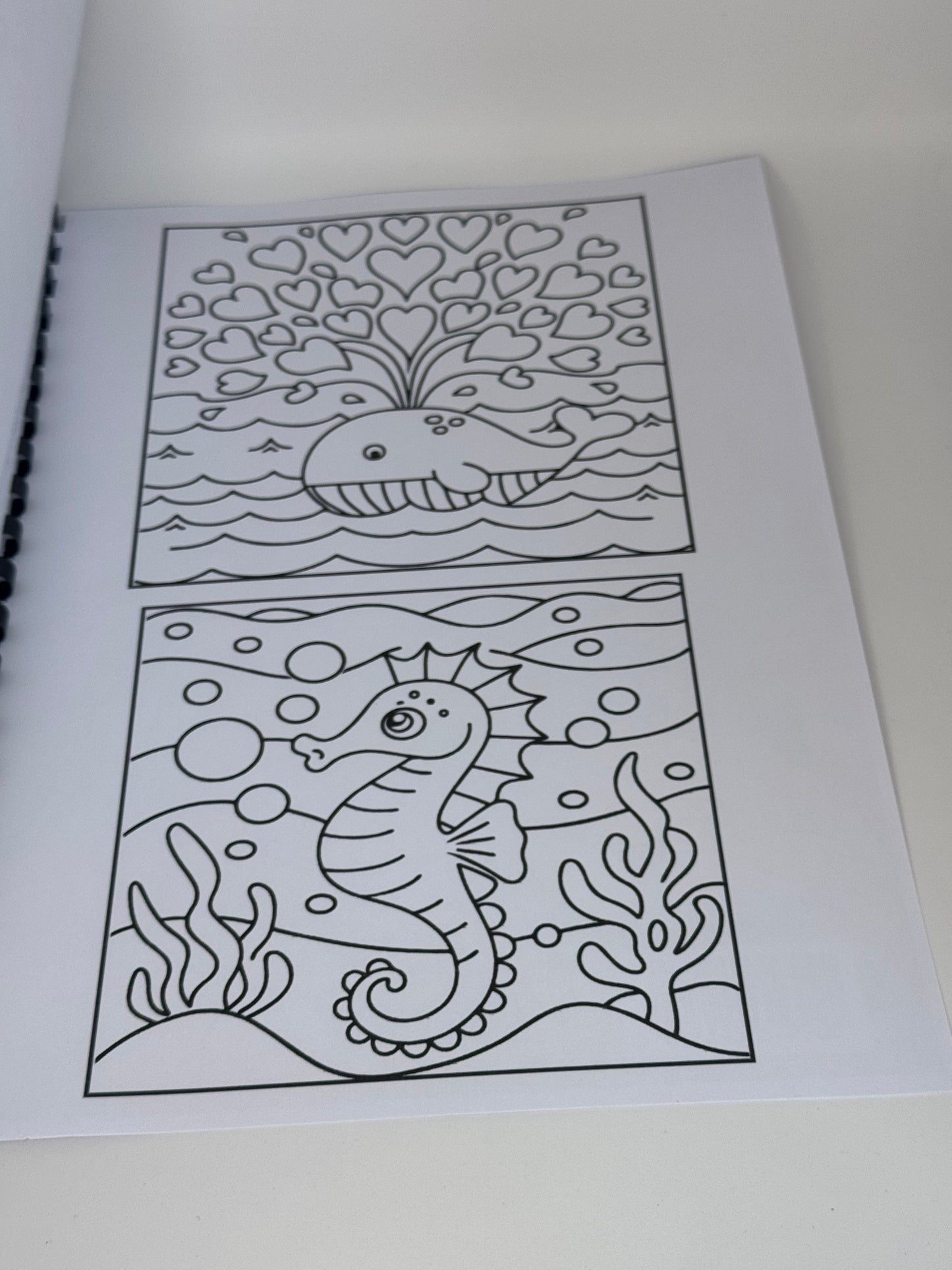 Sea Creatures (1) Colouring Book