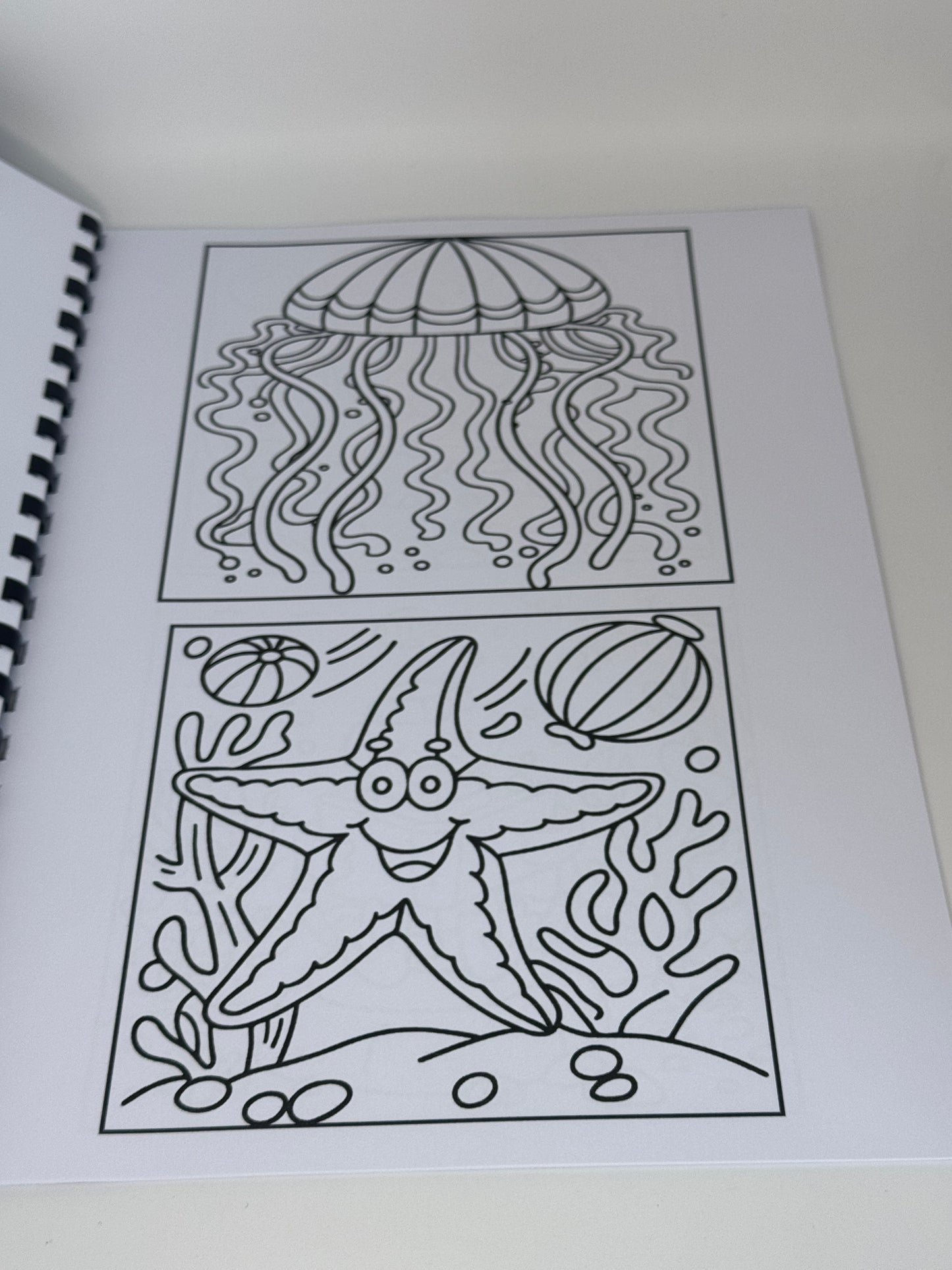 Sea Creatures (1) Colouring Book