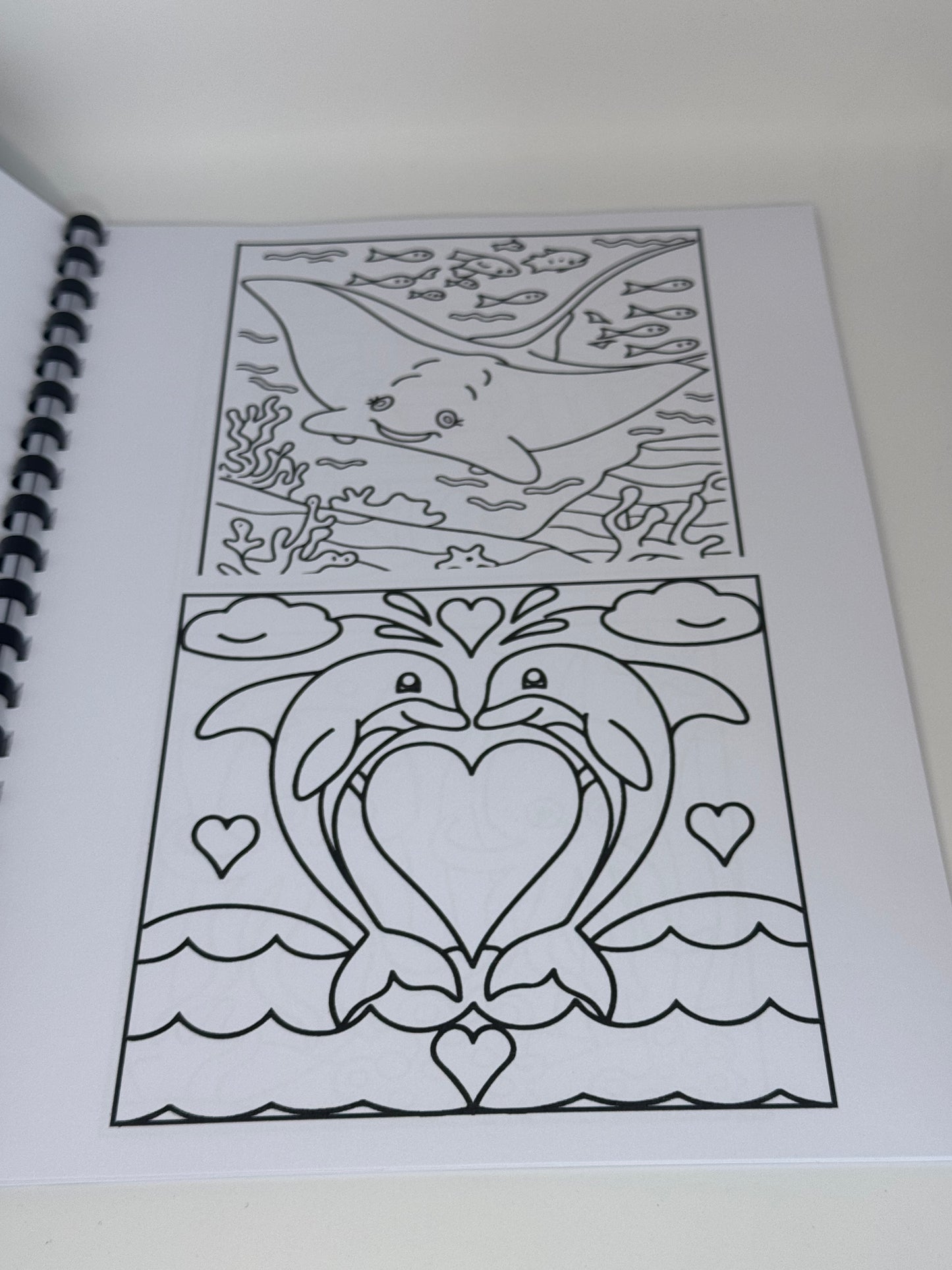 Sea Creatures (1) Colouring Book