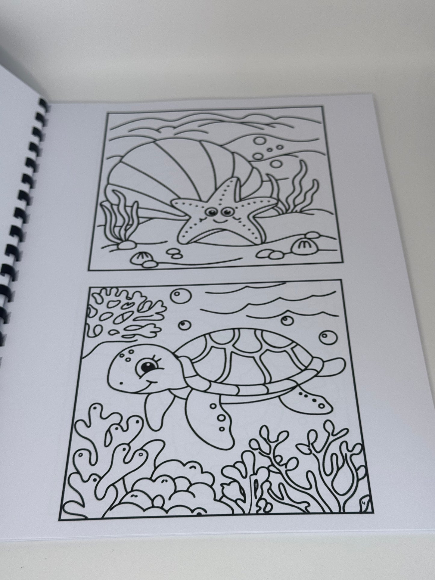 Sea Creatures (1) Colouring Book