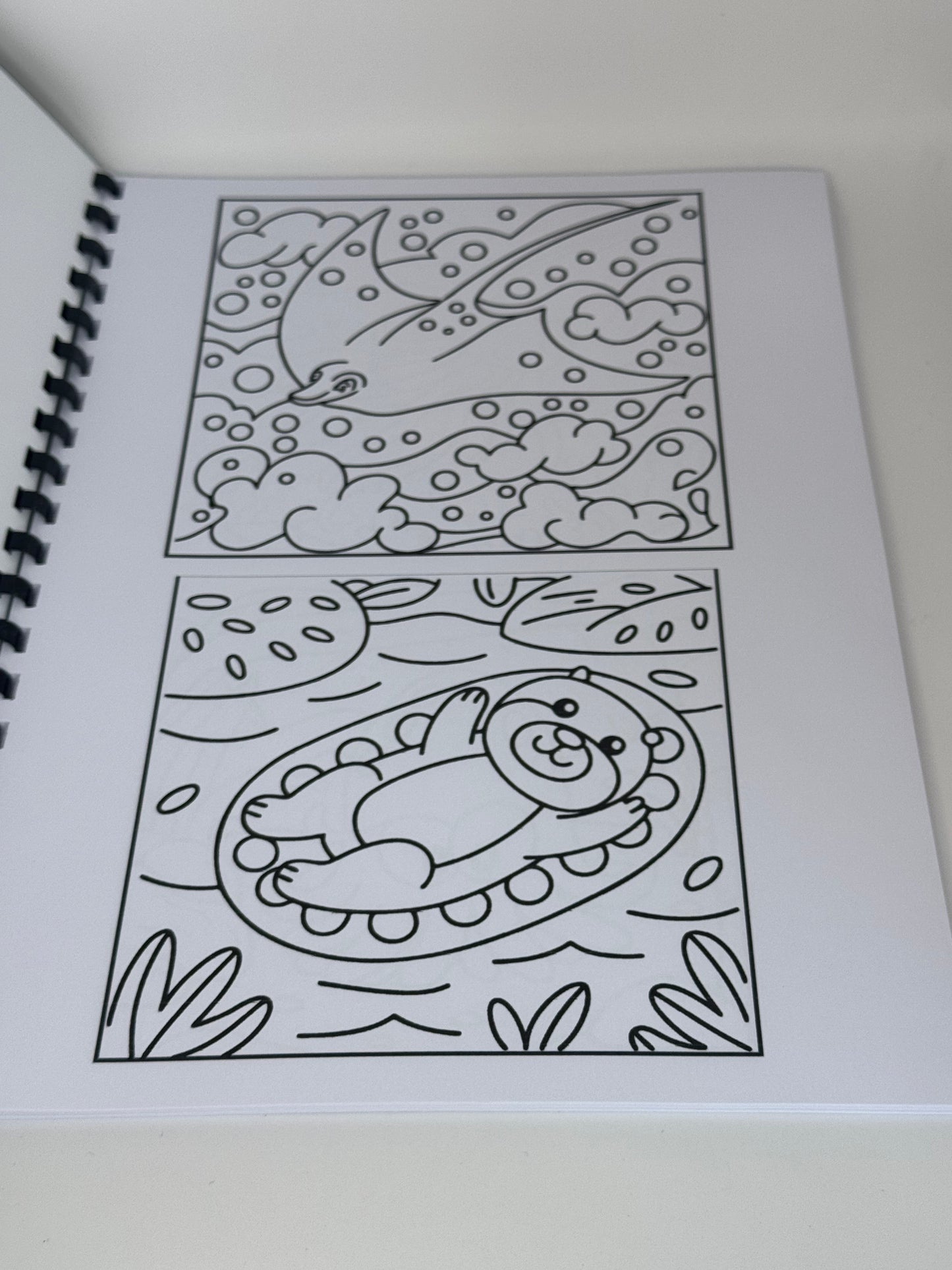 Sea Creatures (2) Colouring Book