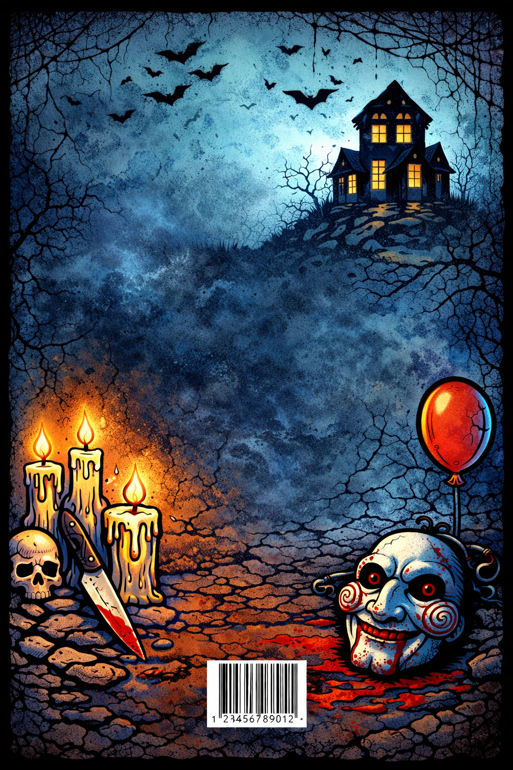Serial Killer Colouring Book