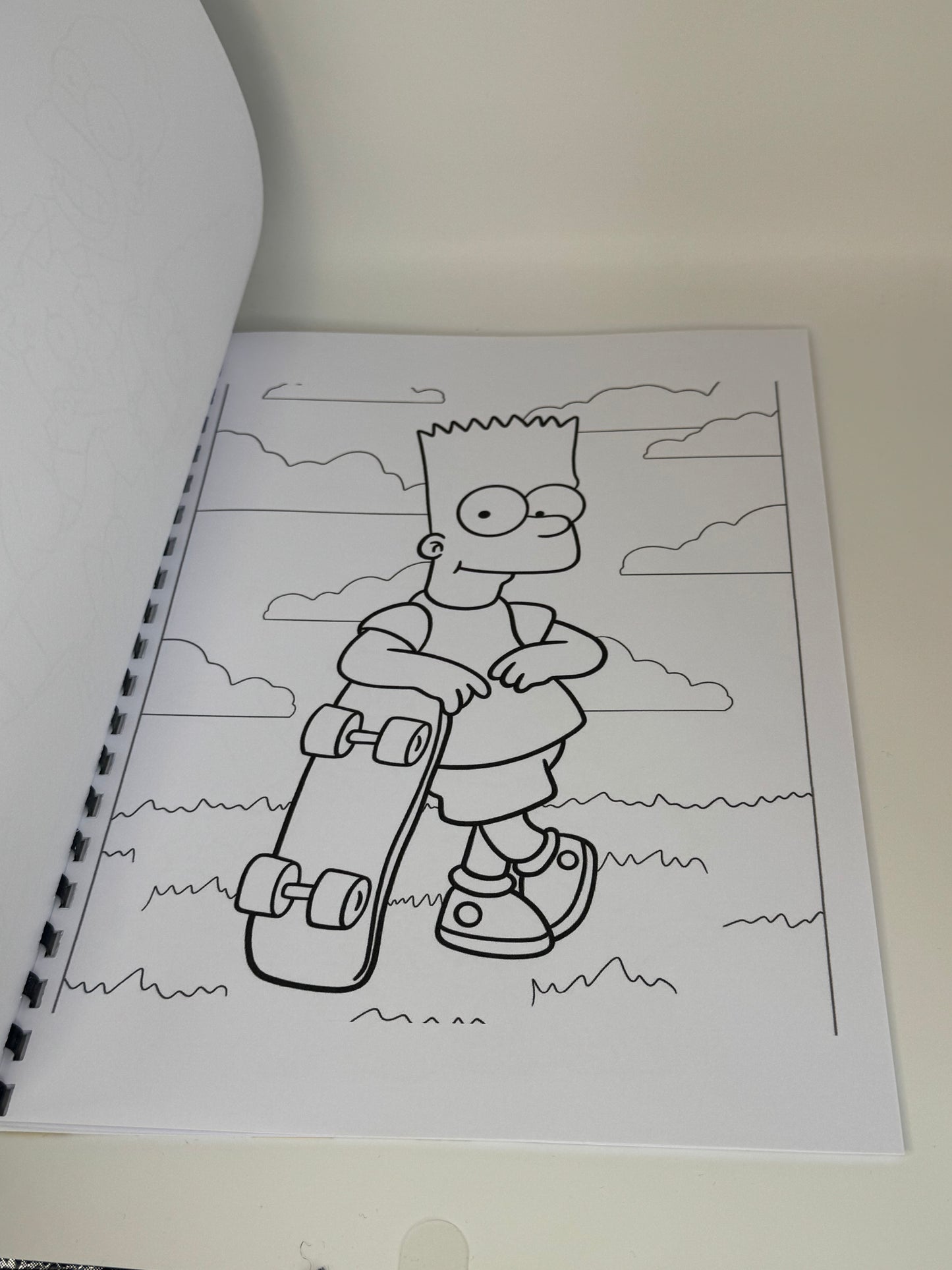 Simpsons Colouring Book