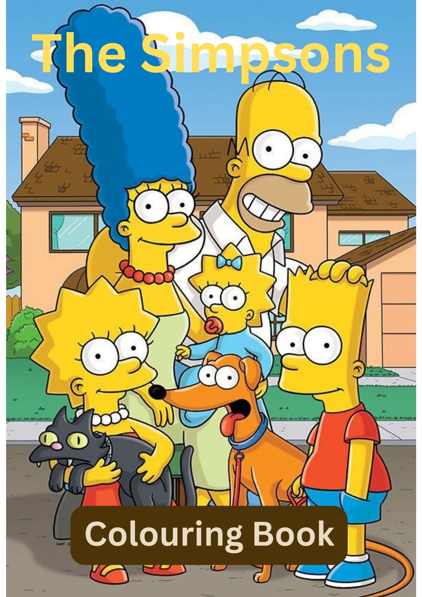 Simpsons Colouring Book