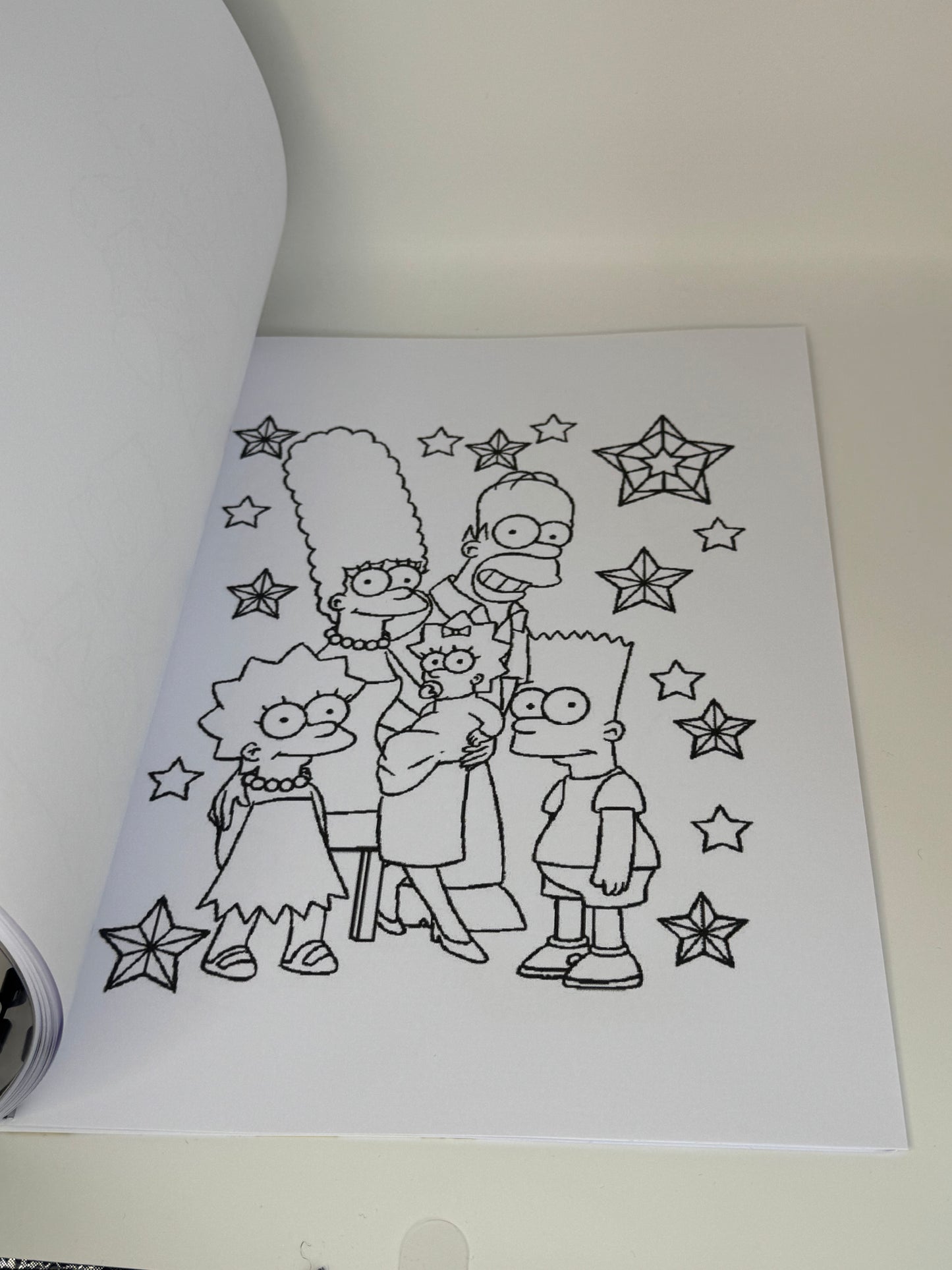 Simpsons Colouring Book