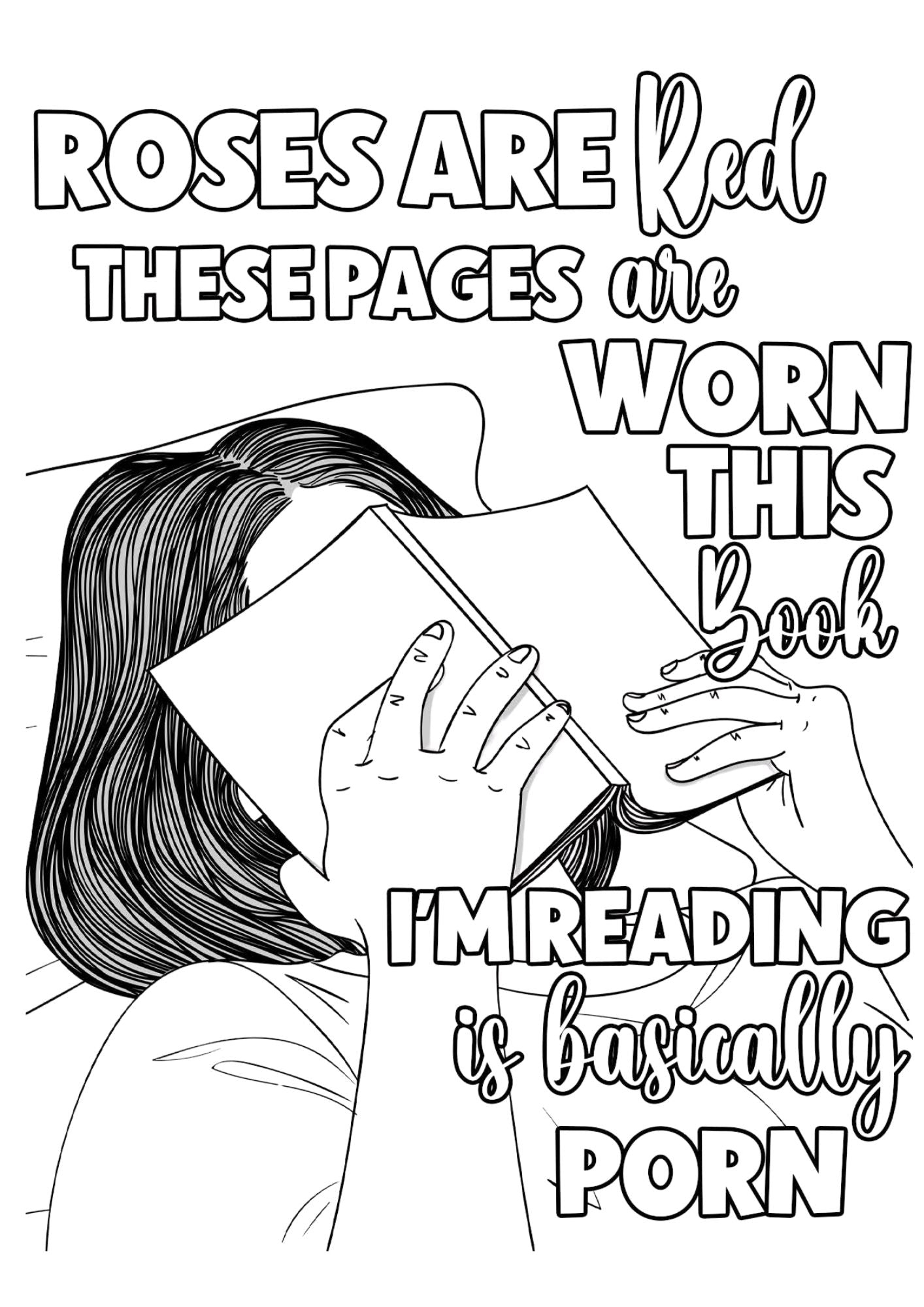 Smut/Spicey Colouring Book