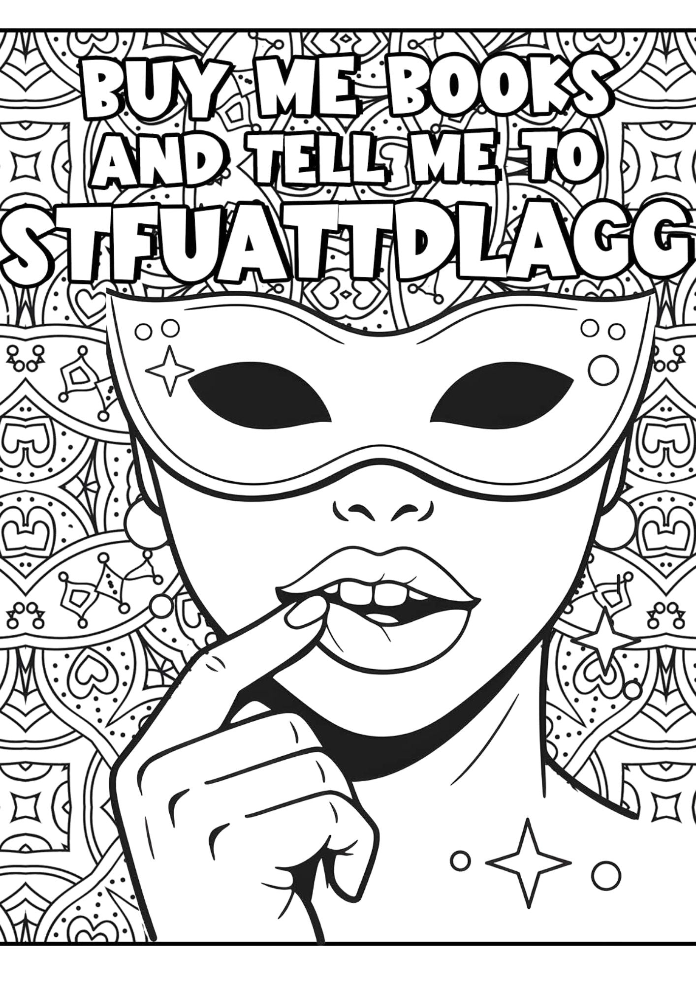 Smut/Spicey Colouring Book