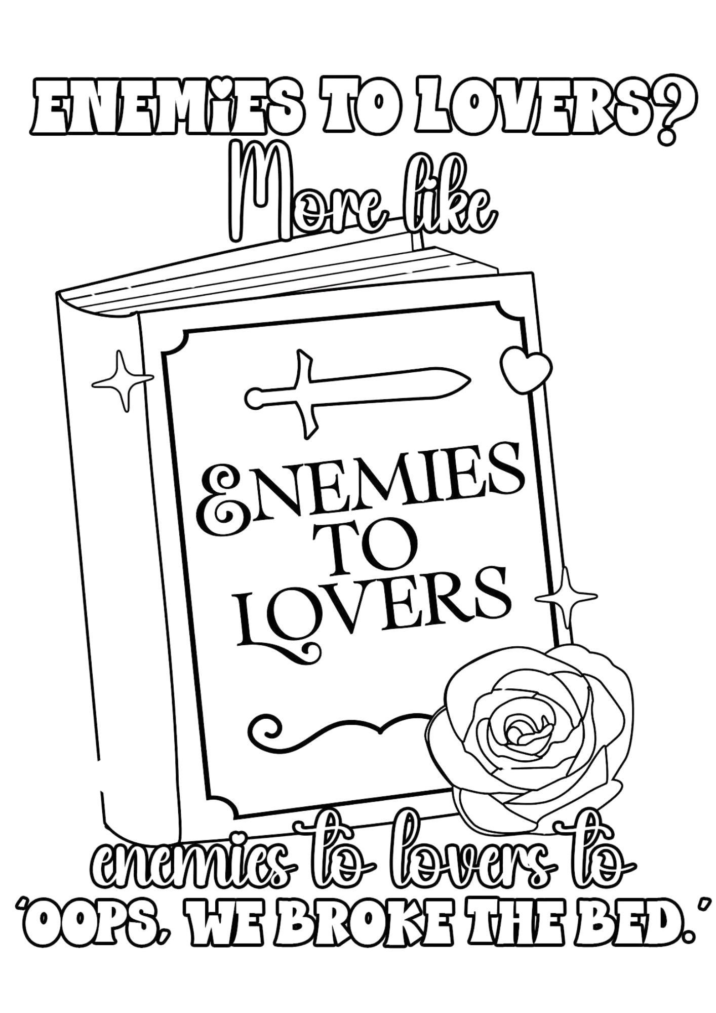 Smut/Spicey Colouring Book