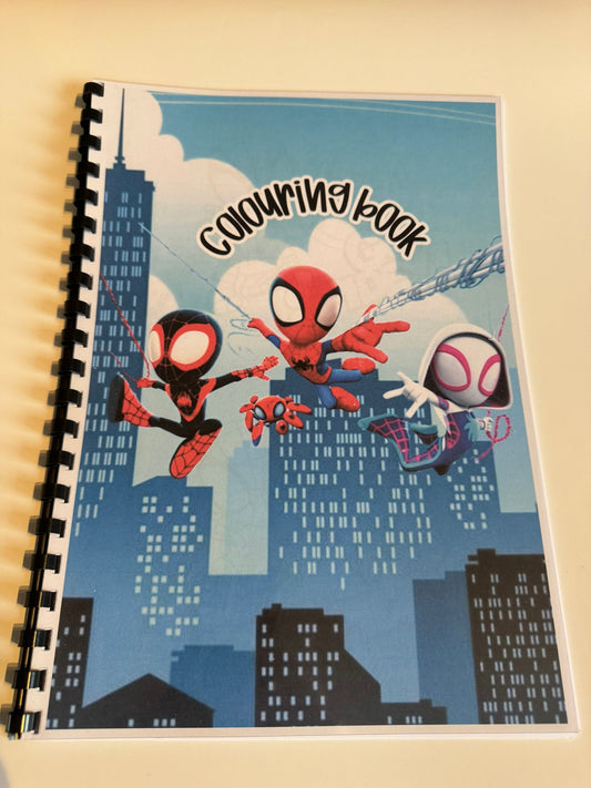 Spiderman Love Colouring Book