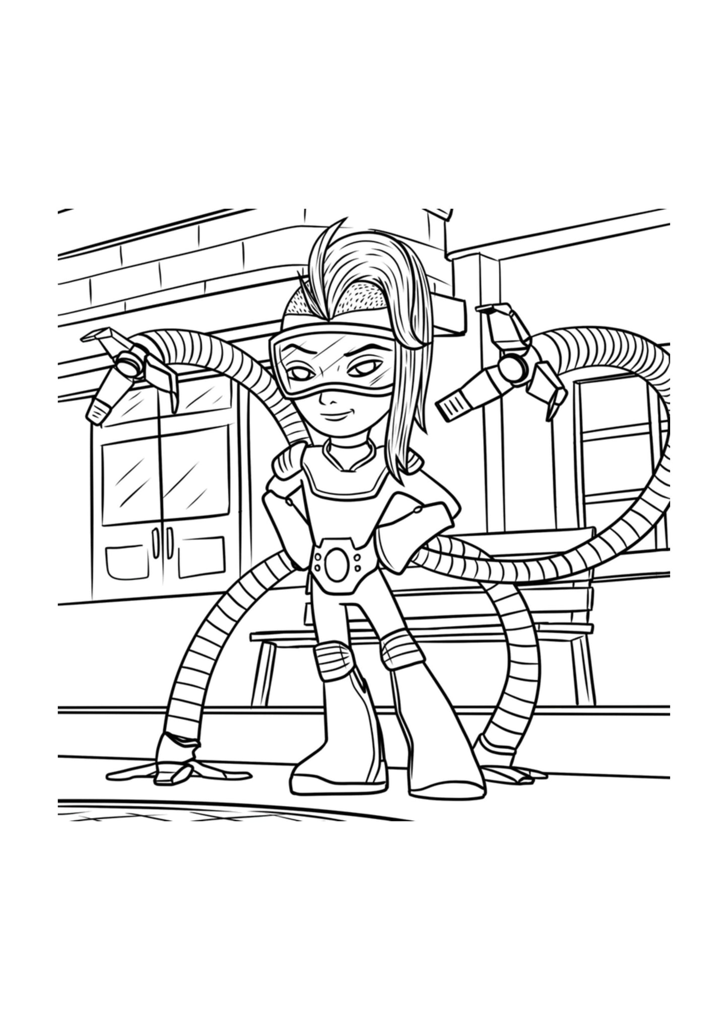 Spidey and Friends Colouring Book