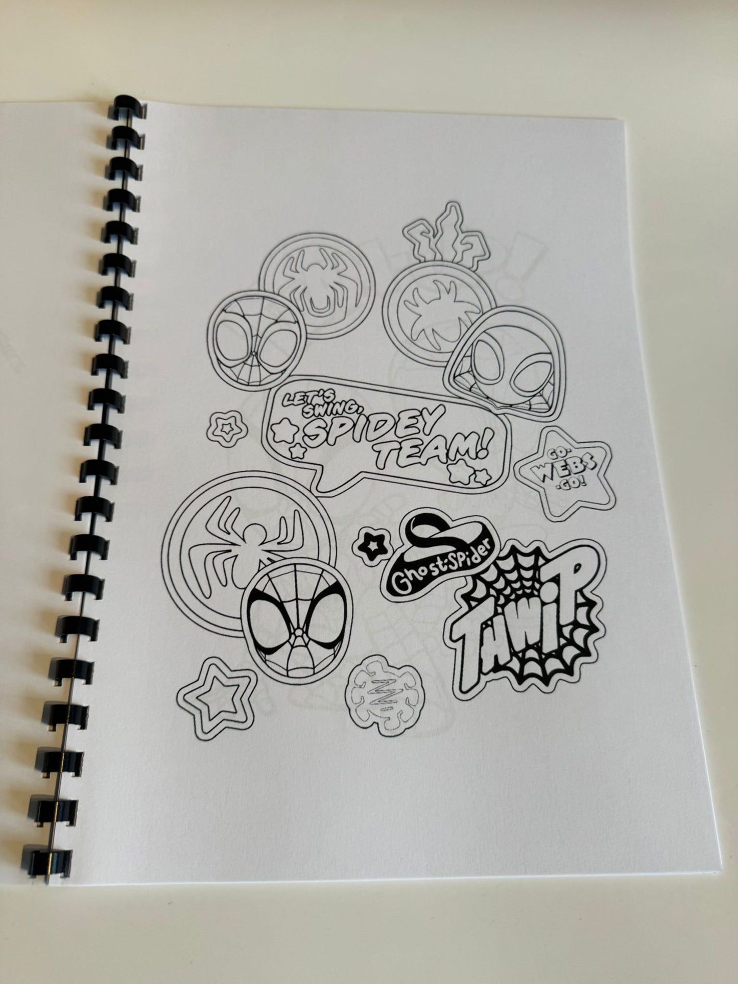 Spiderman Love Colouring Book