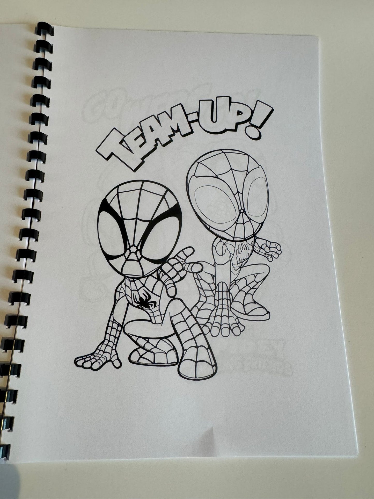 Spiderman Love Colouring Book