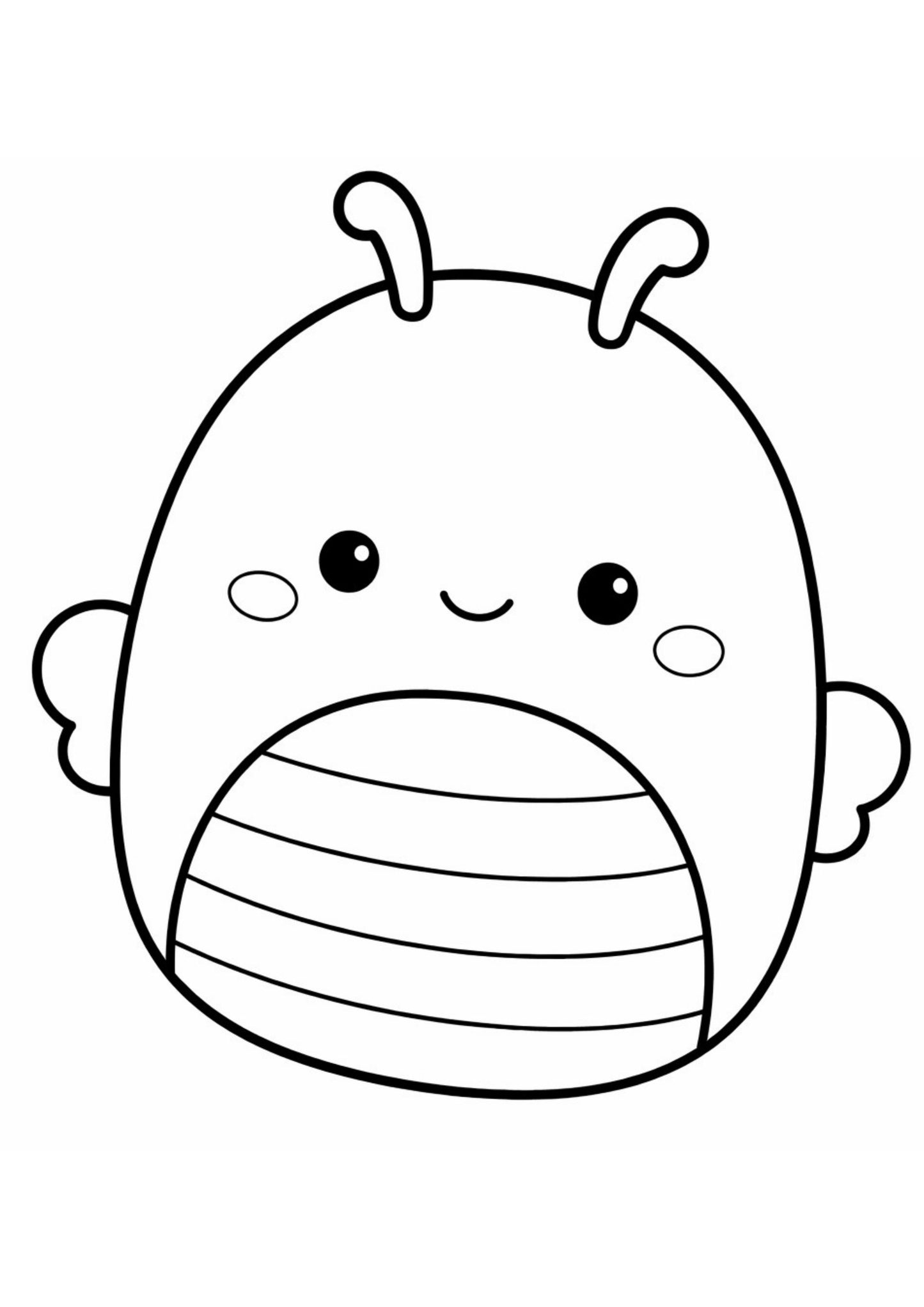 Squish Mallows Colouring Book
