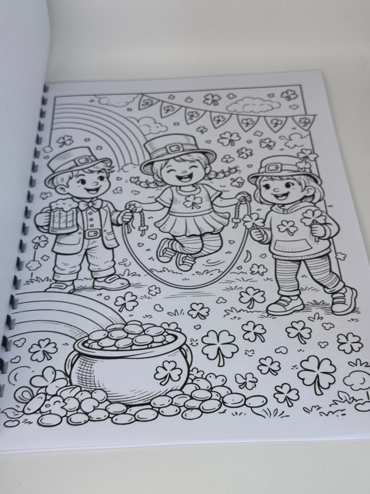 St Patrick's Day (2) Colouring Book