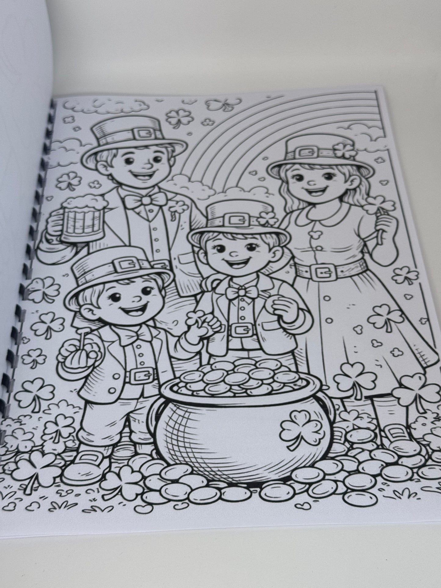 St Patrick's Day (2) Colouring Book