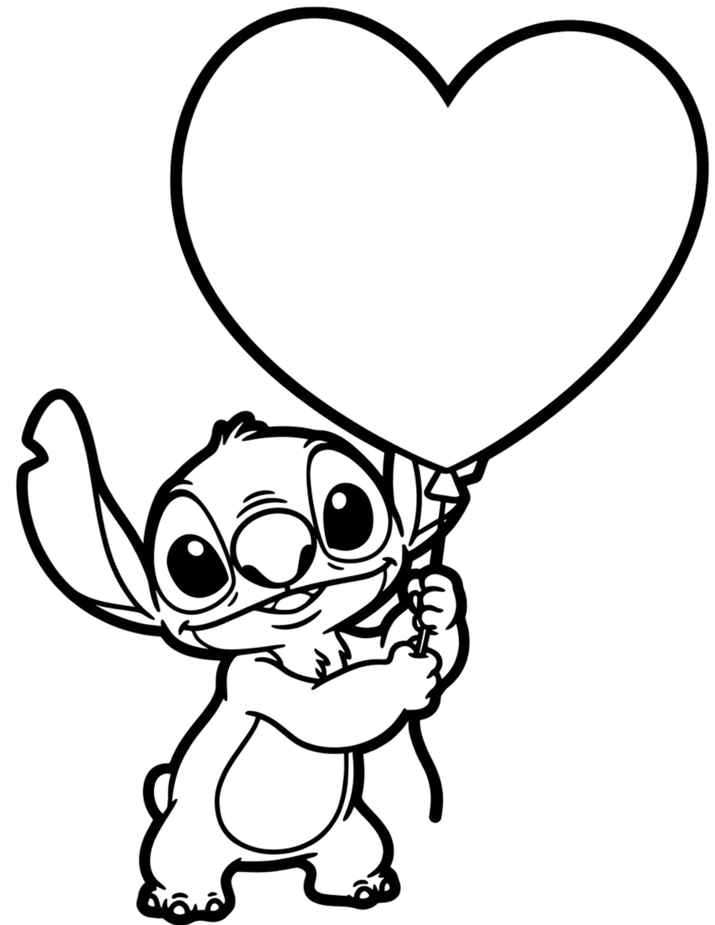 Stitch Love Colouring Book