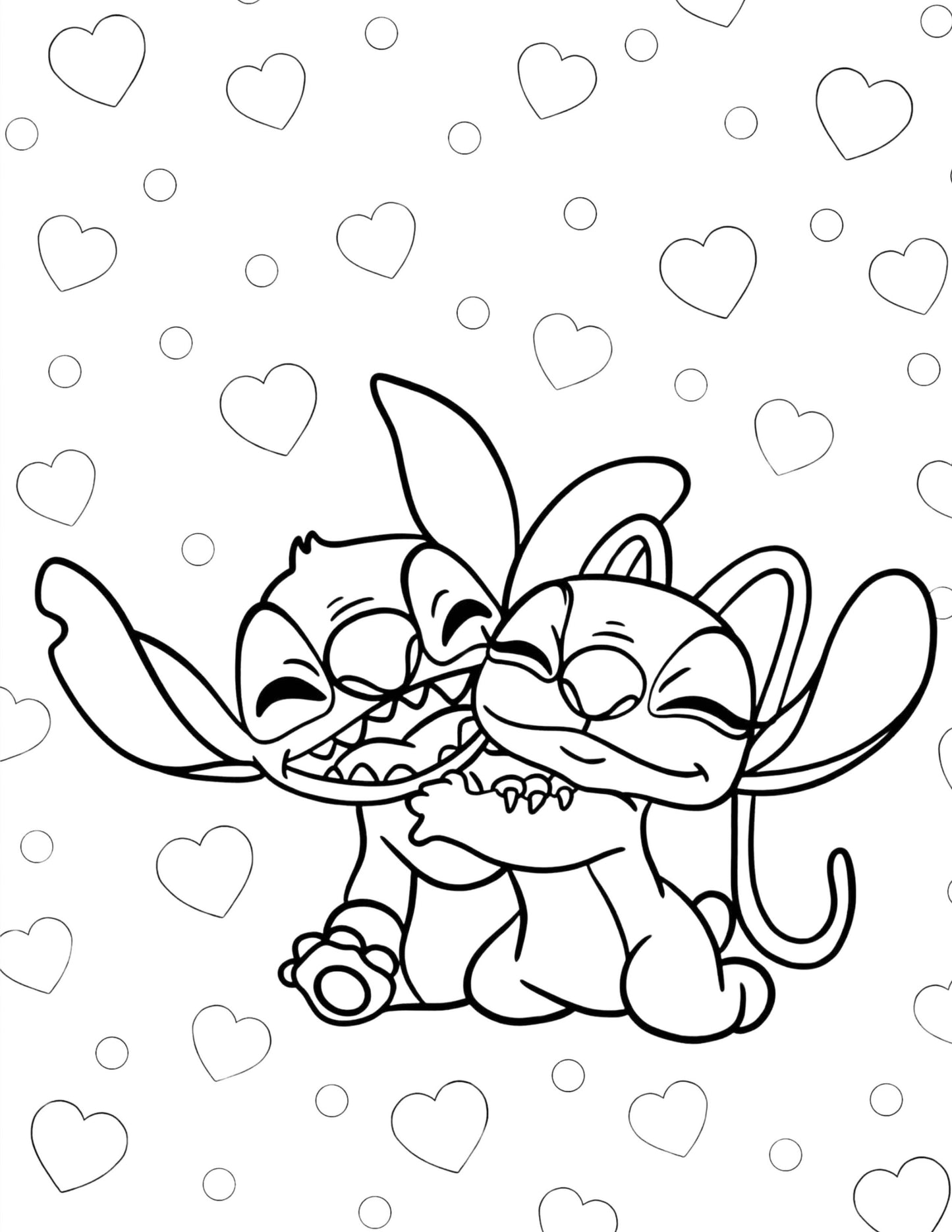 Stitch Love Colouring Book