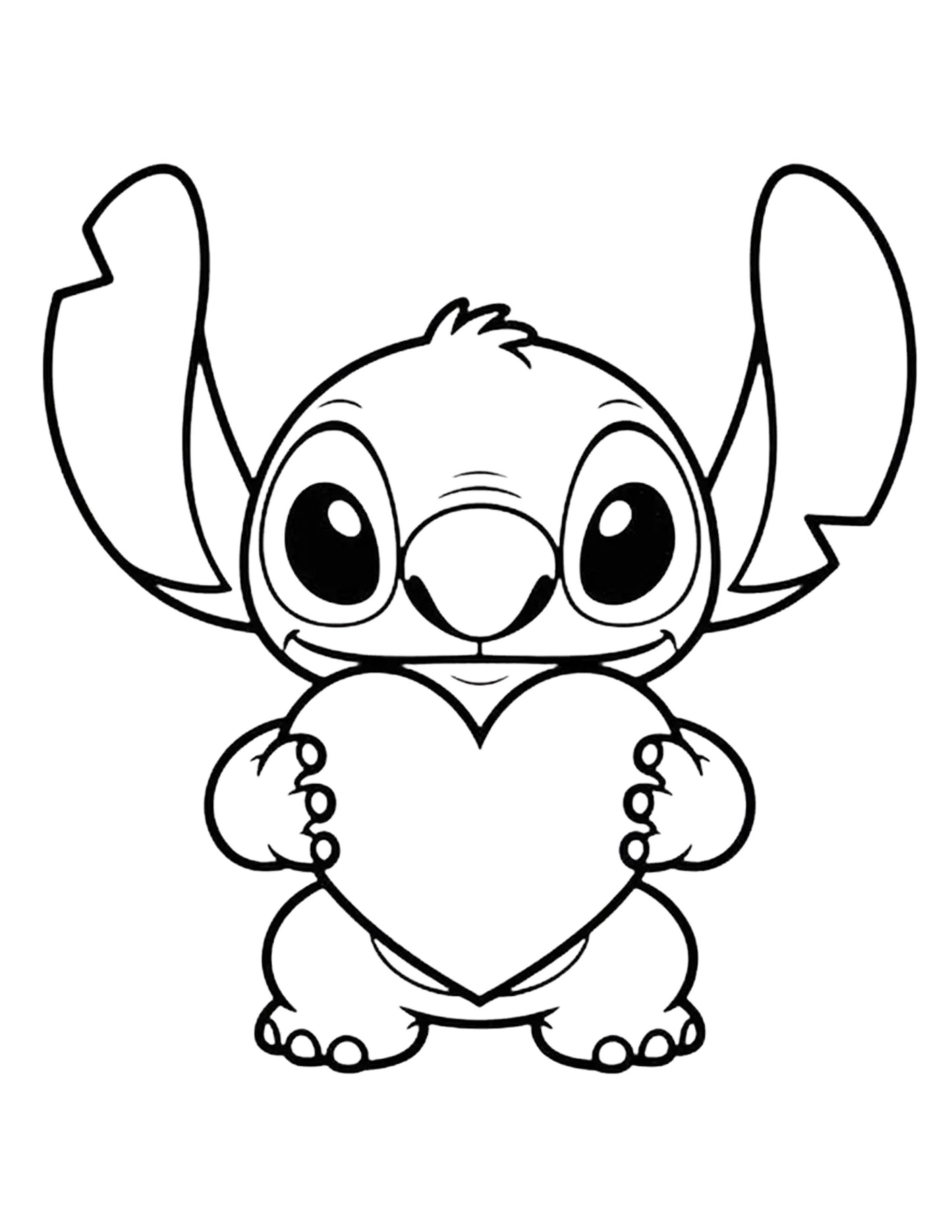 Stitch Love Colouring Book
