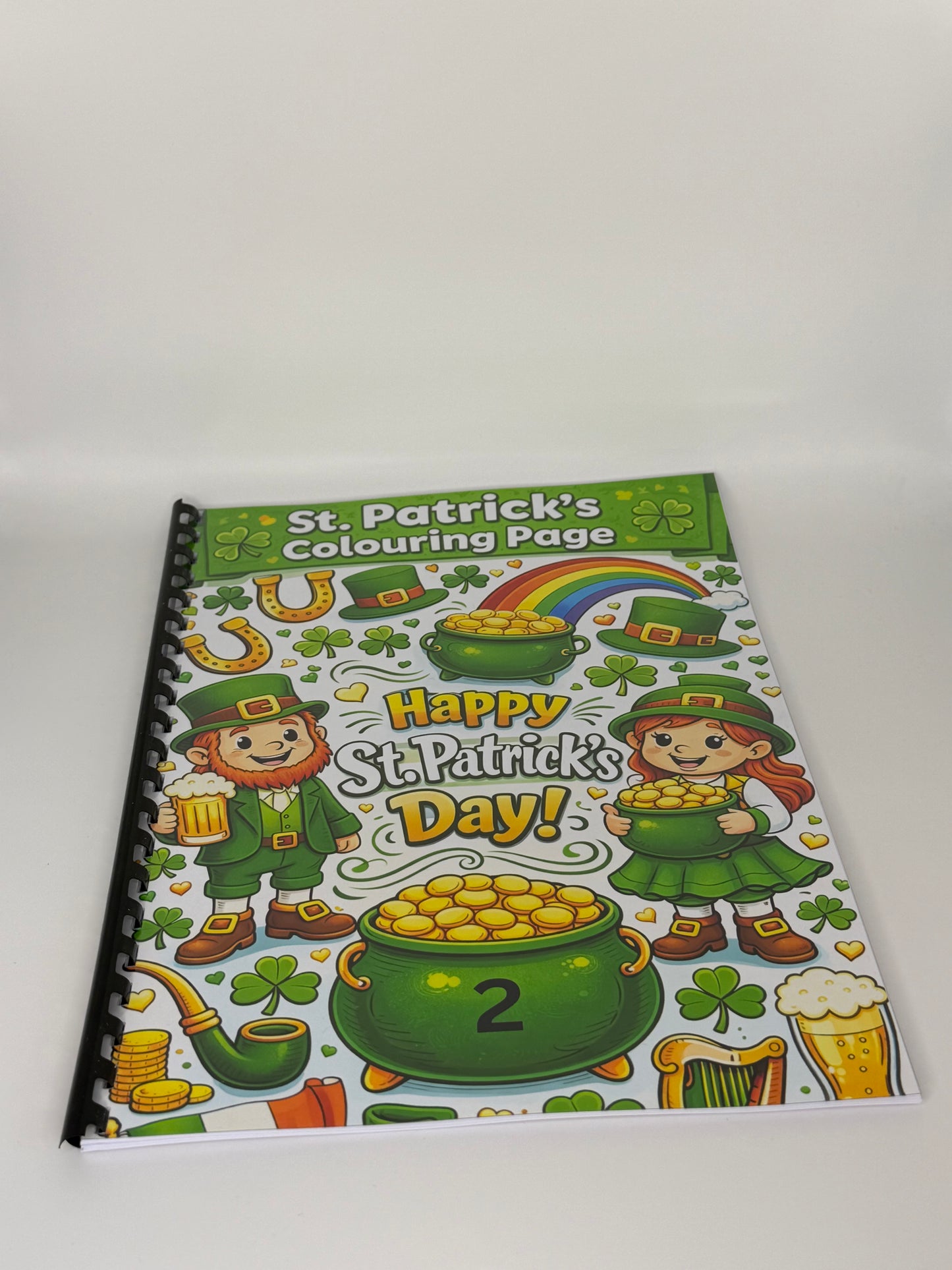 St Patrick's Day (2) Colouring Book