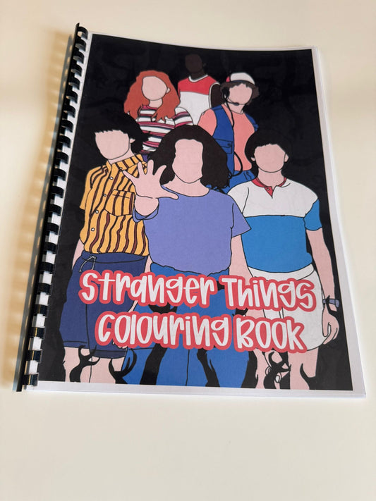 Stranger Things Colouring Book