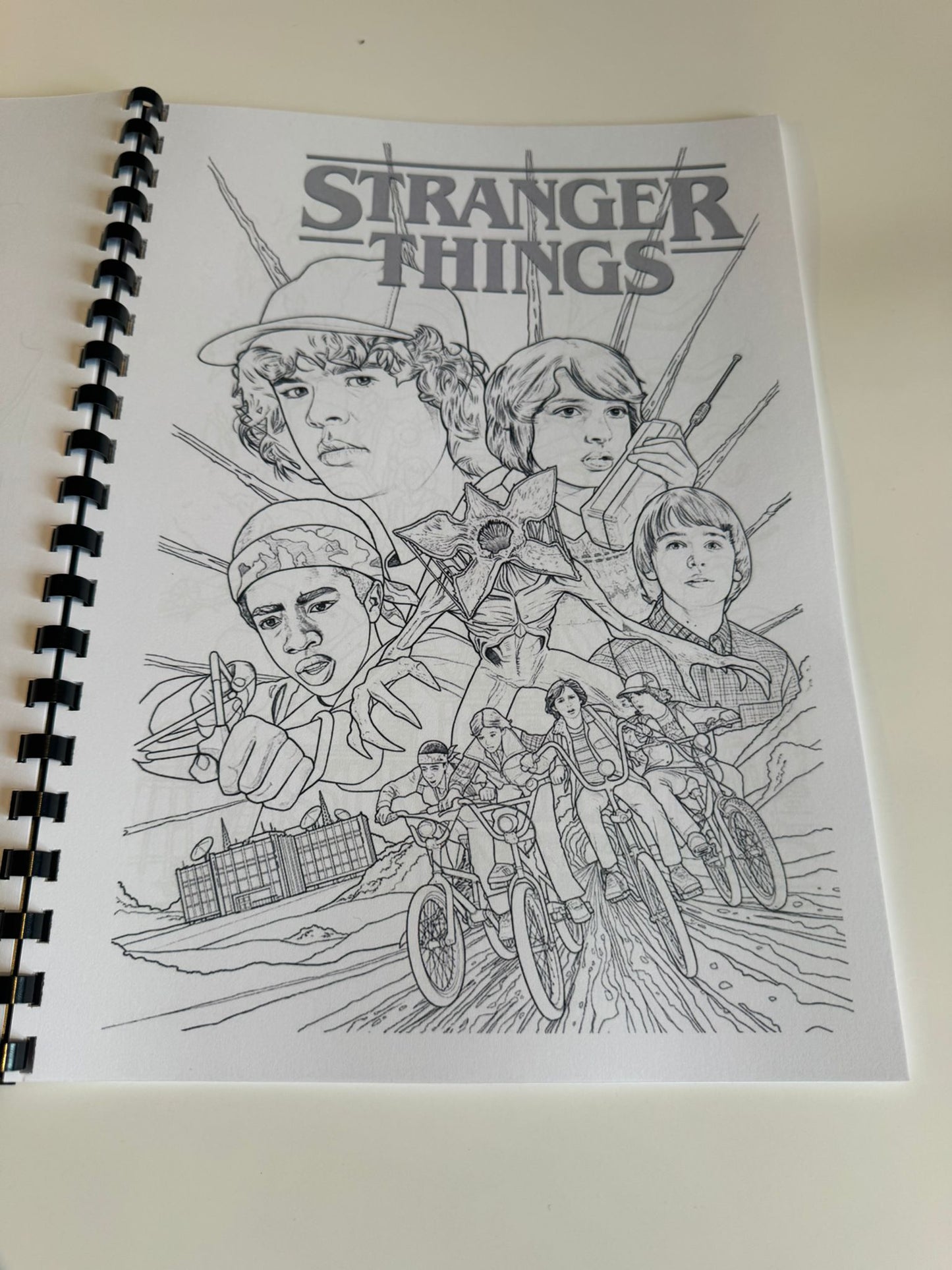Stranger Things Colouring Book