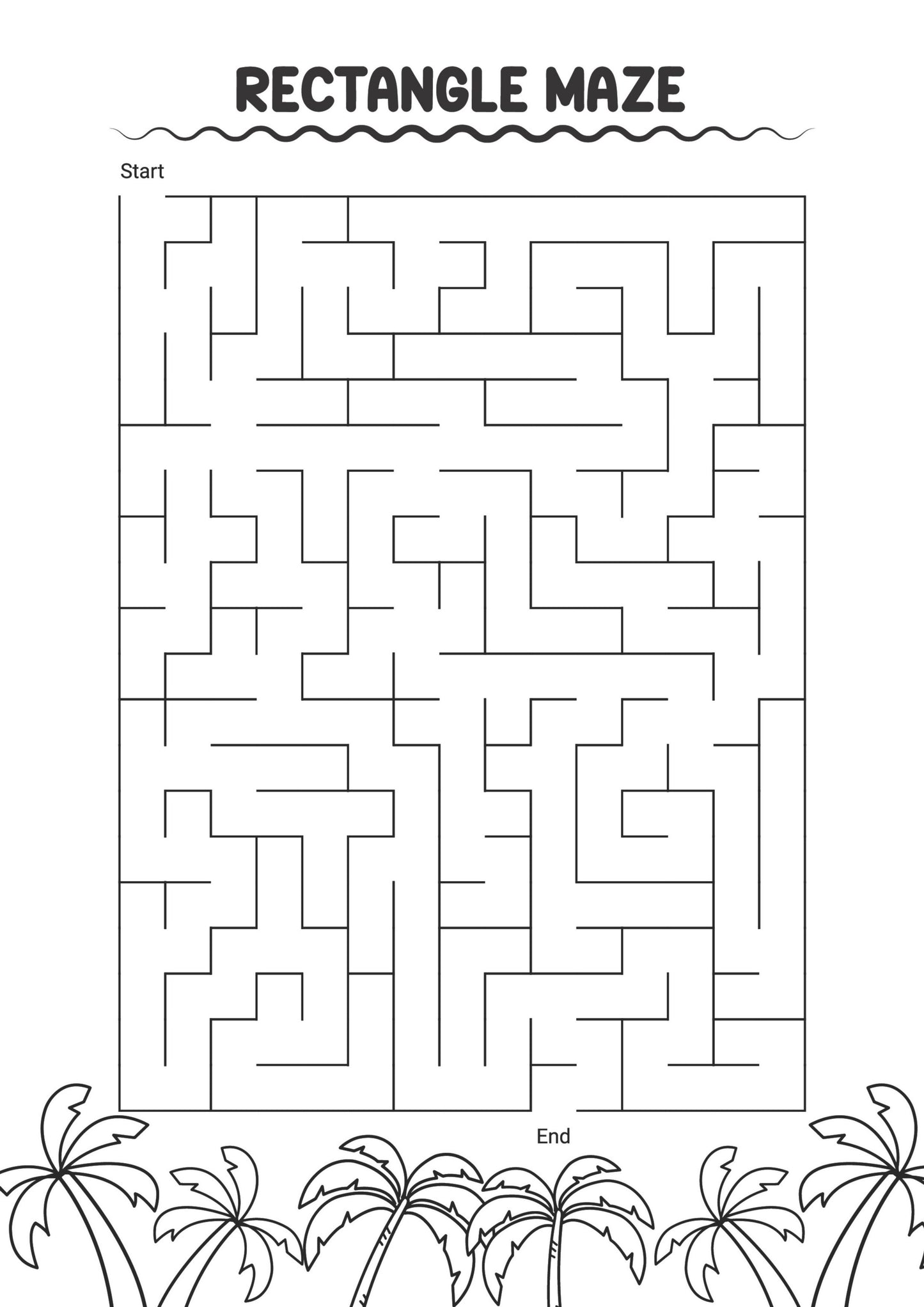 Summer Maze Fun Colouring Book