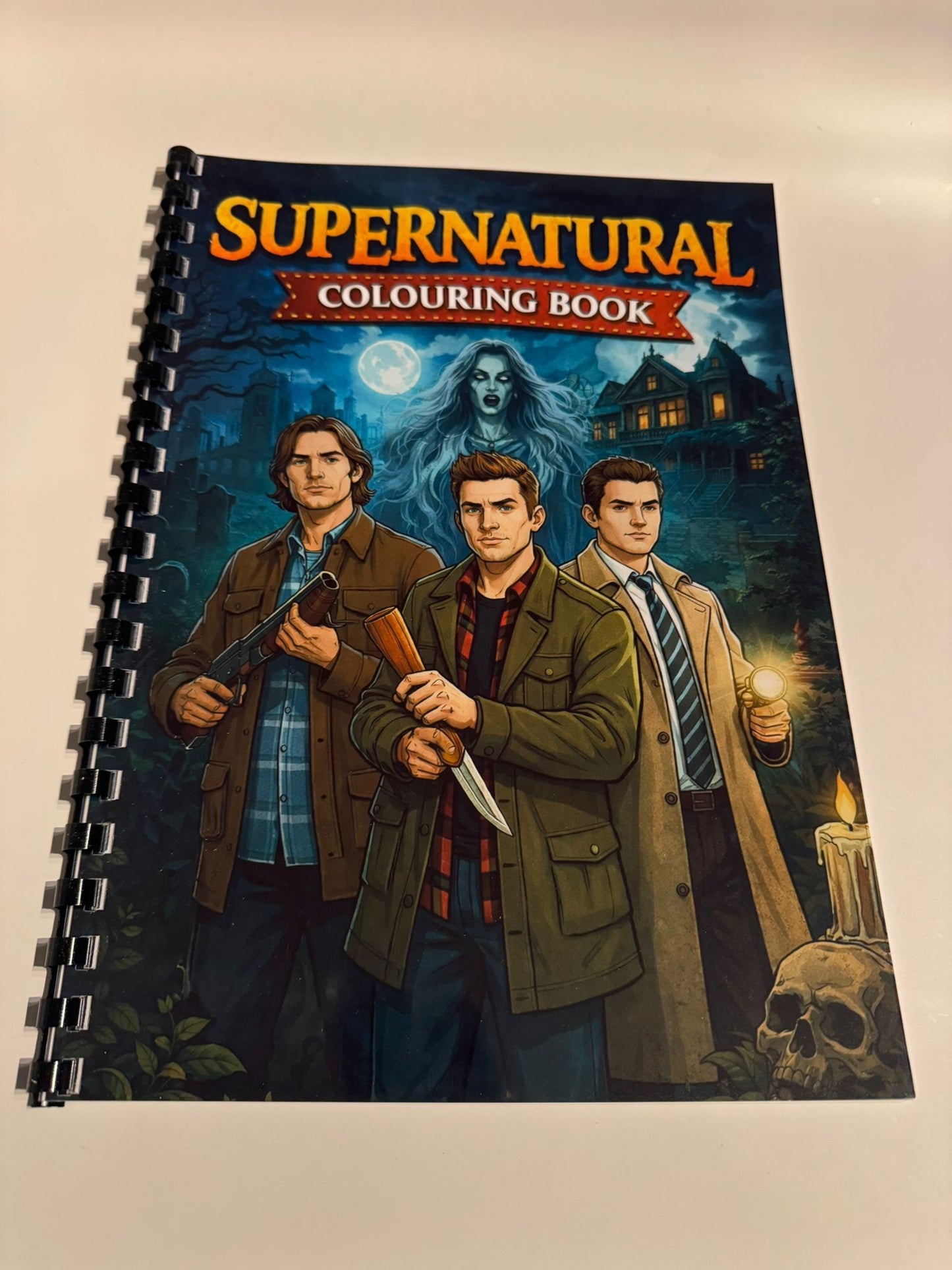 Supernatural Colouring Book