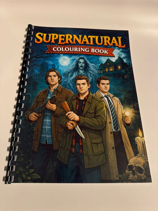 Supernatural Colouring Book