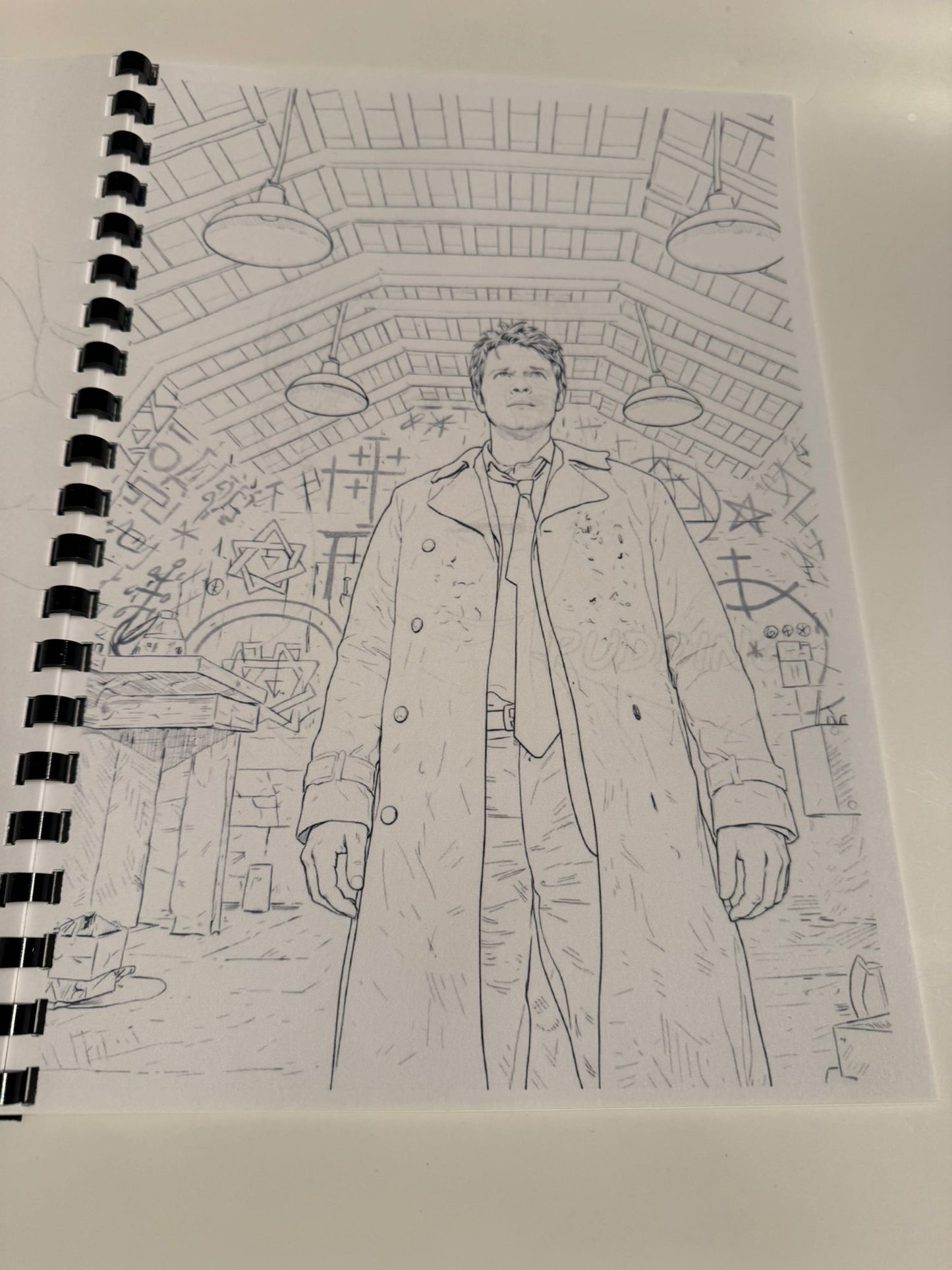 Supernatural Colouring Book