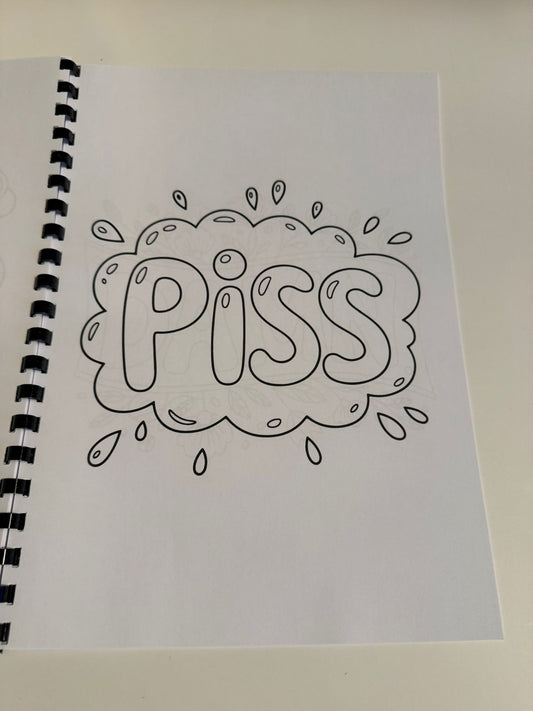 Adult Swearing Colouring Book (2)