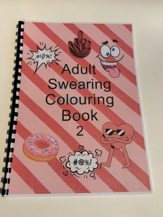 Adult swearing colouring book volume 2