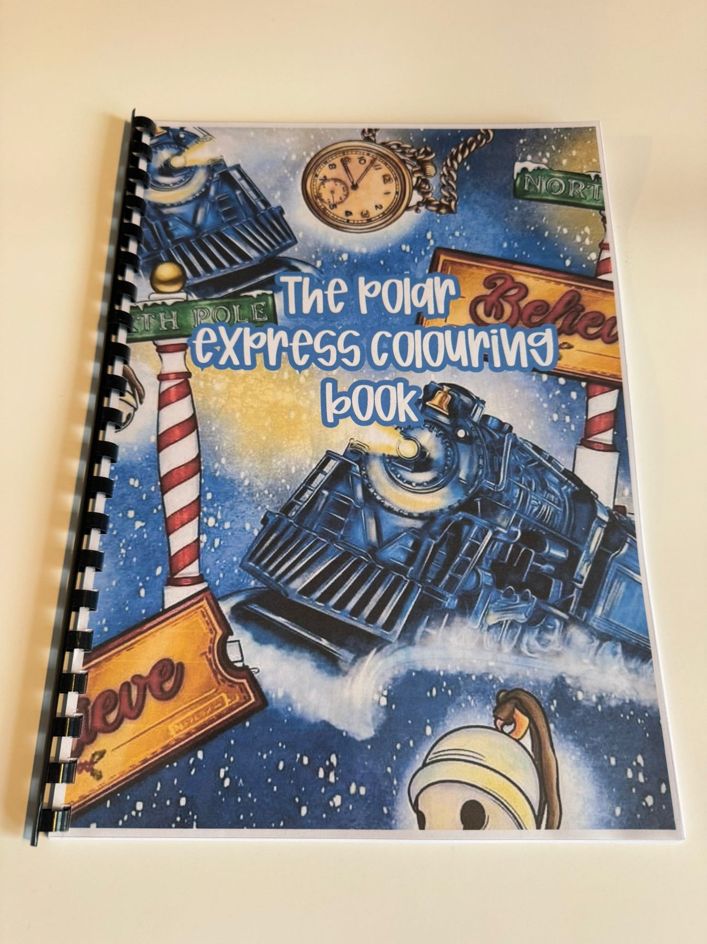 The Polar Express Colouring Book