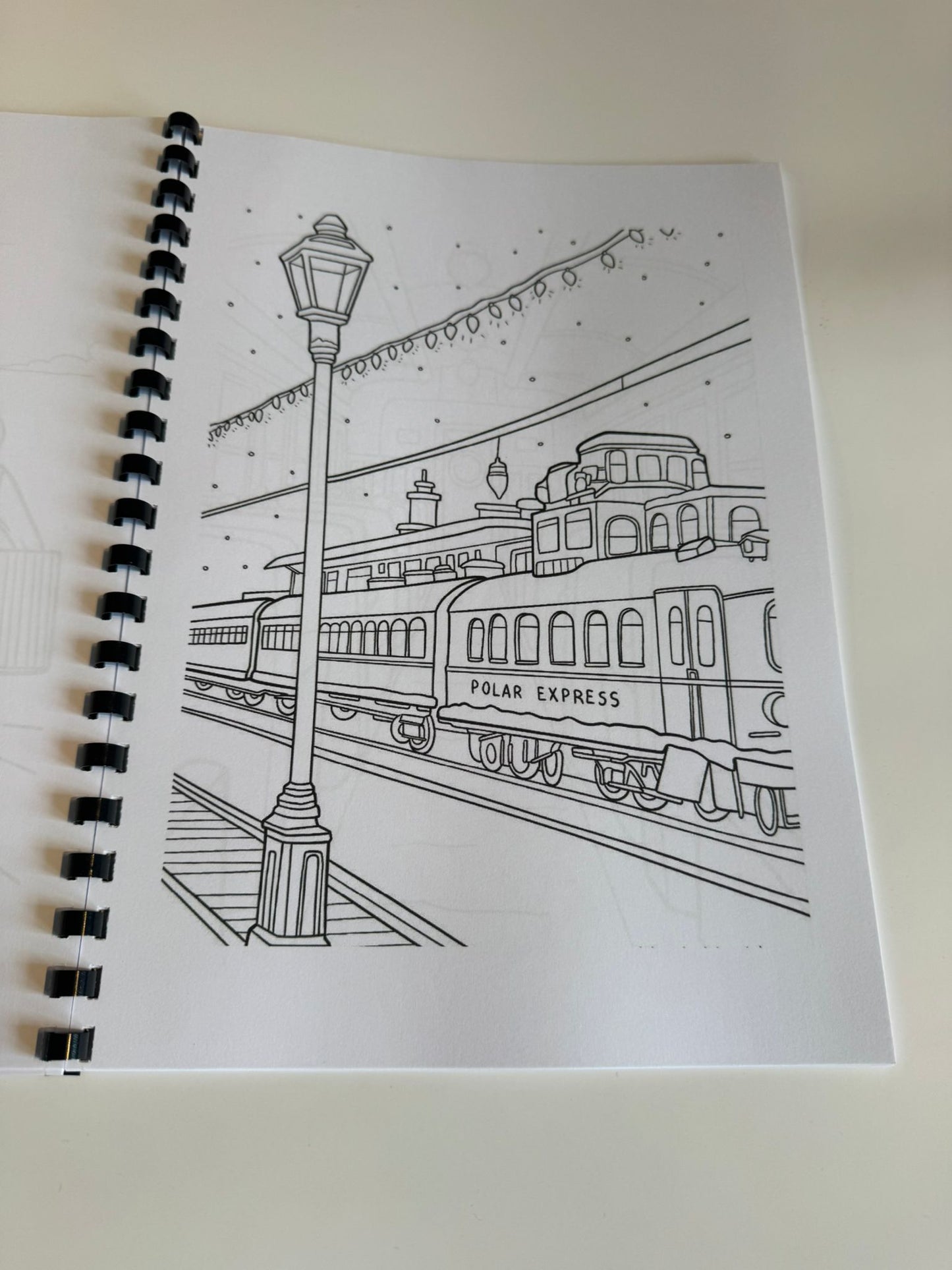The Polar Express Colouring Book