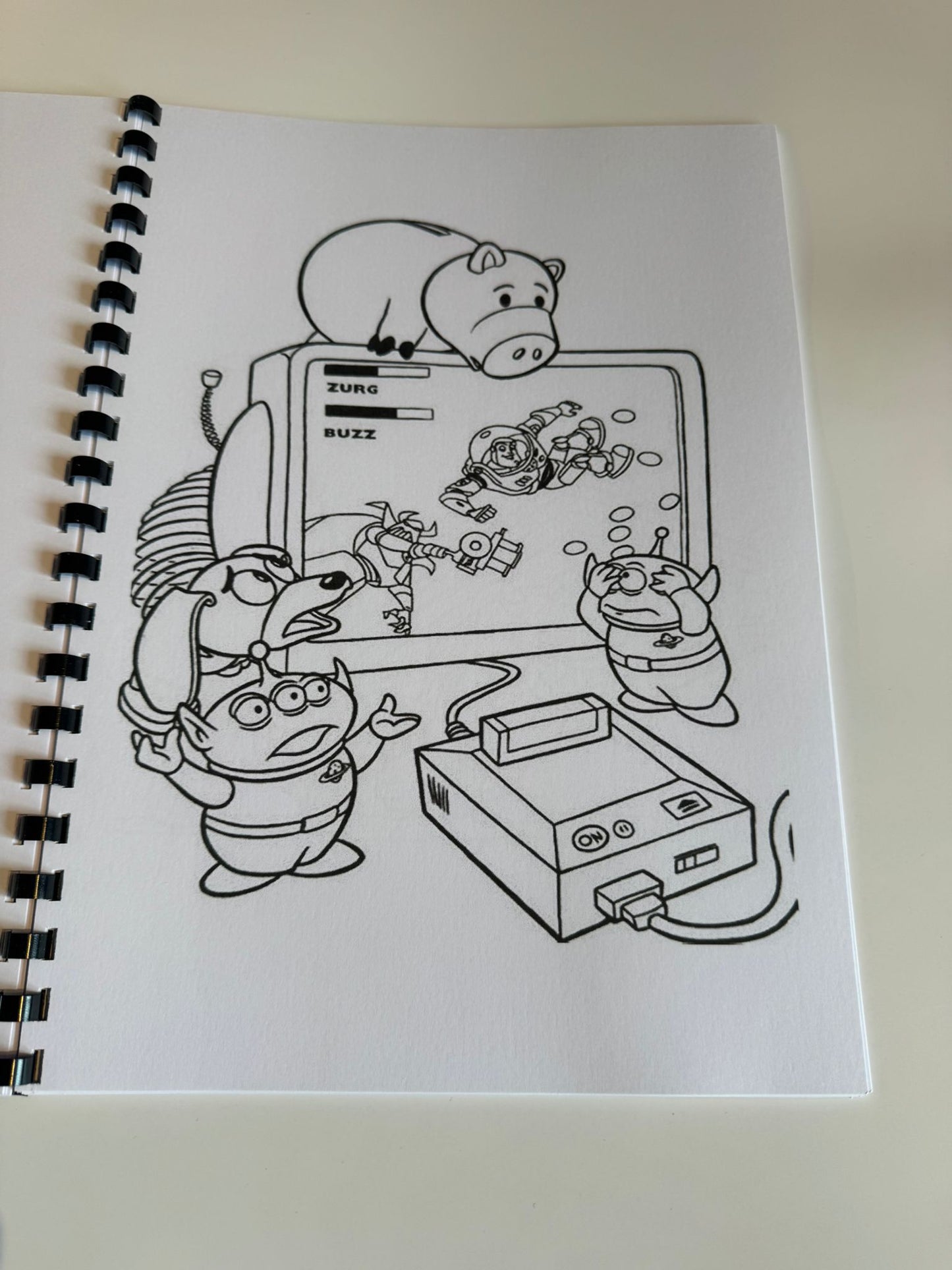 Toy Story Colouring Book