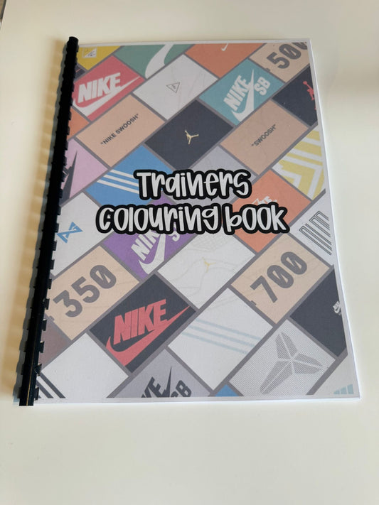 Trainers Colouring Book