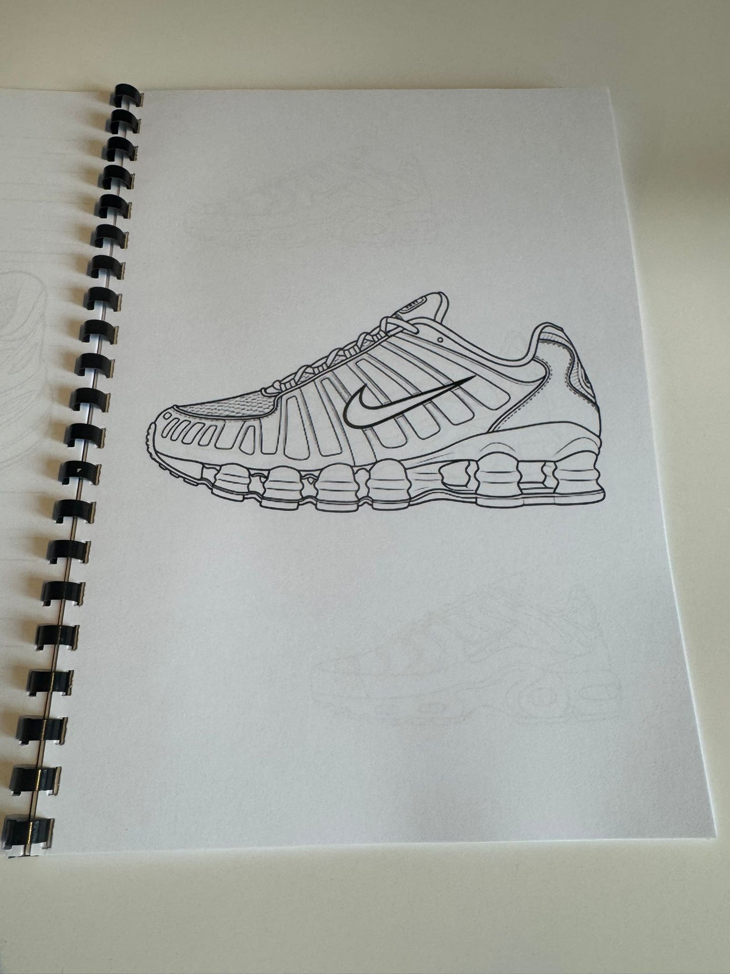 Trainers Colouring Book