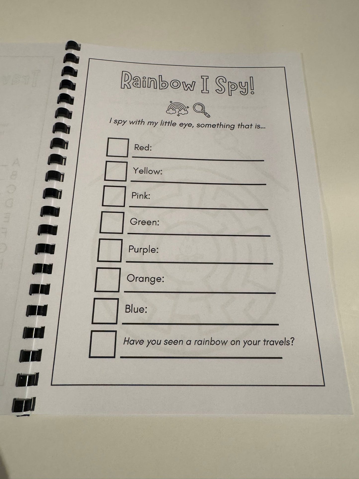 Travel Colouring Book