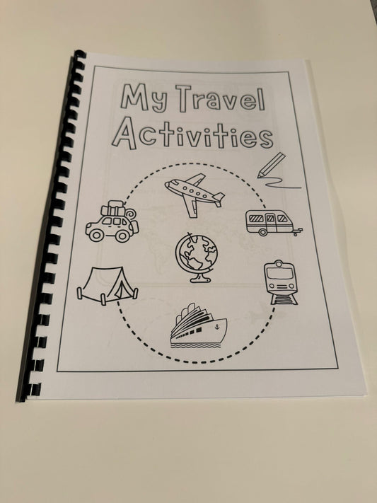 Travel Colouring Book