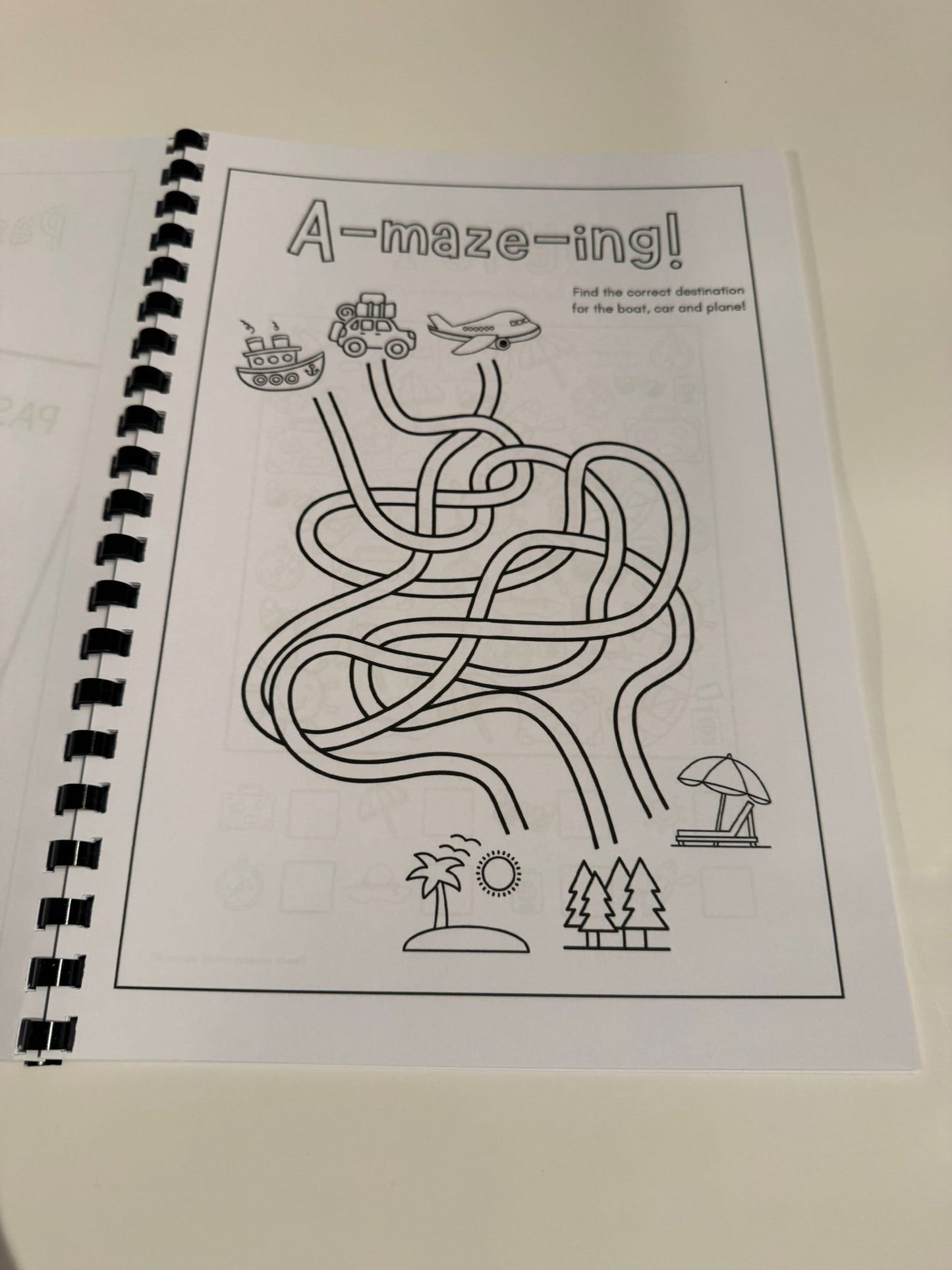 Travel Colouring Book