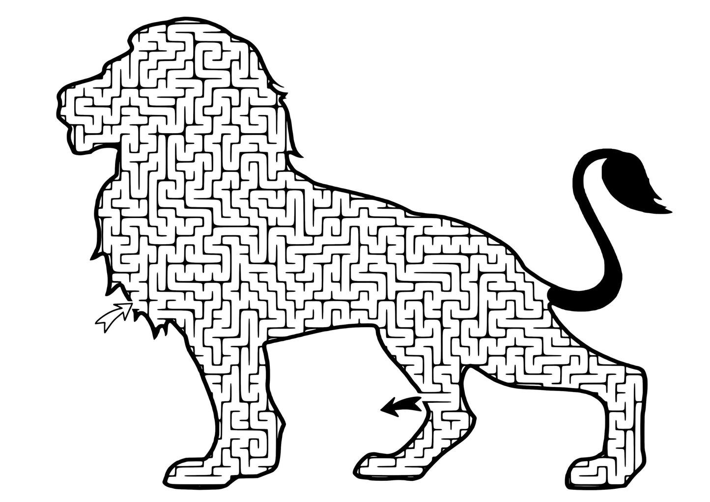 Travel Maze Colouring Book