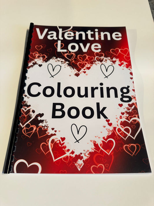 Valentines Colouring Book