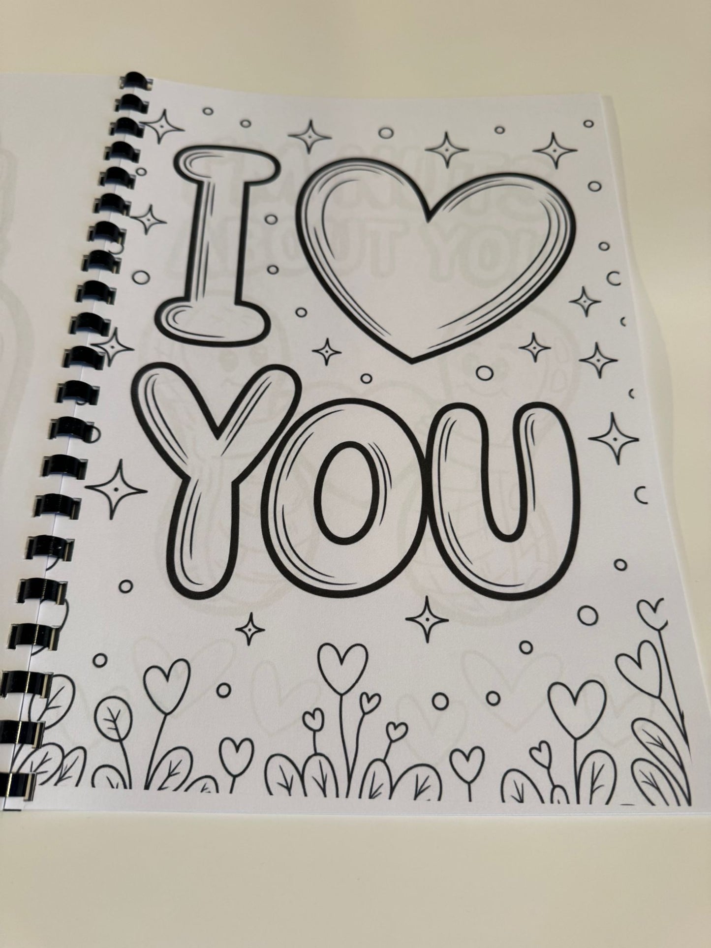 Valentines Colouring Book