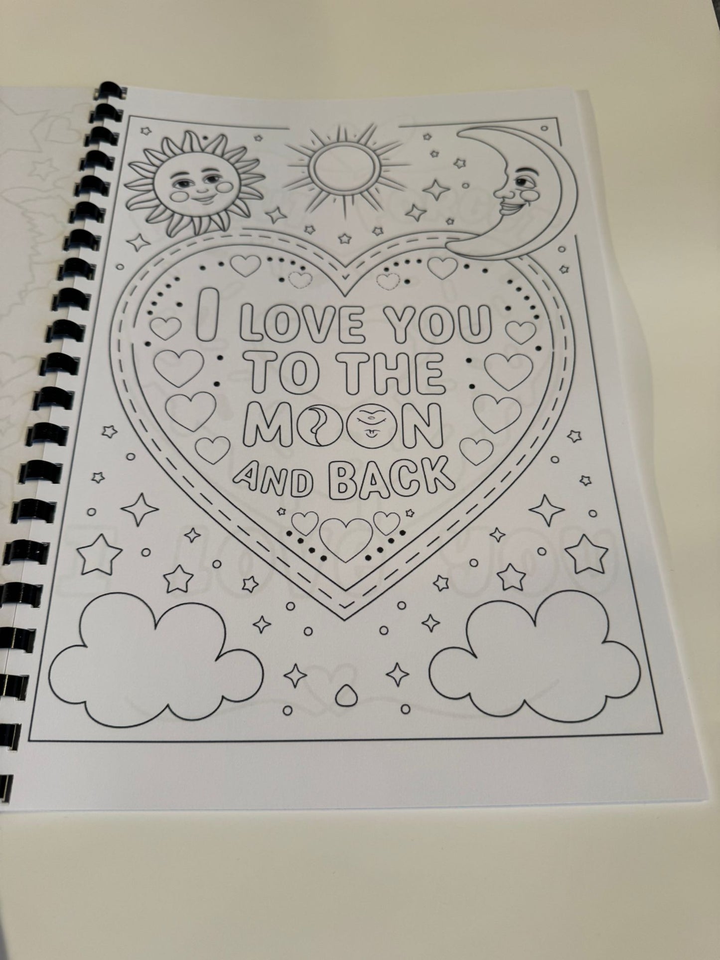 Valentines Colouring Book