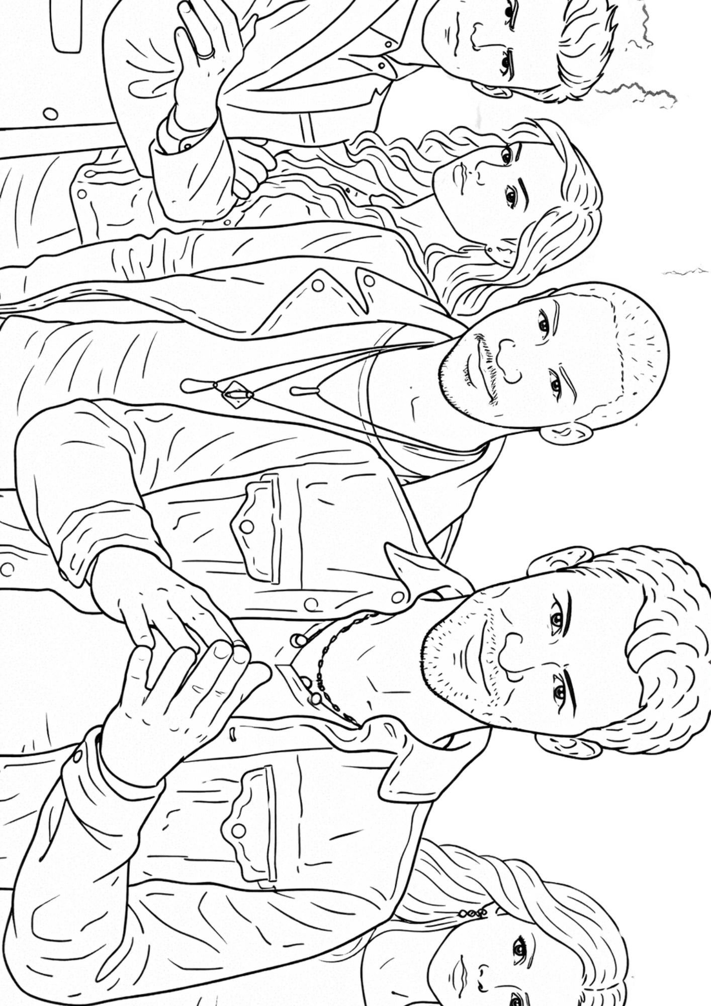 Vampire Diaries Colouring Book