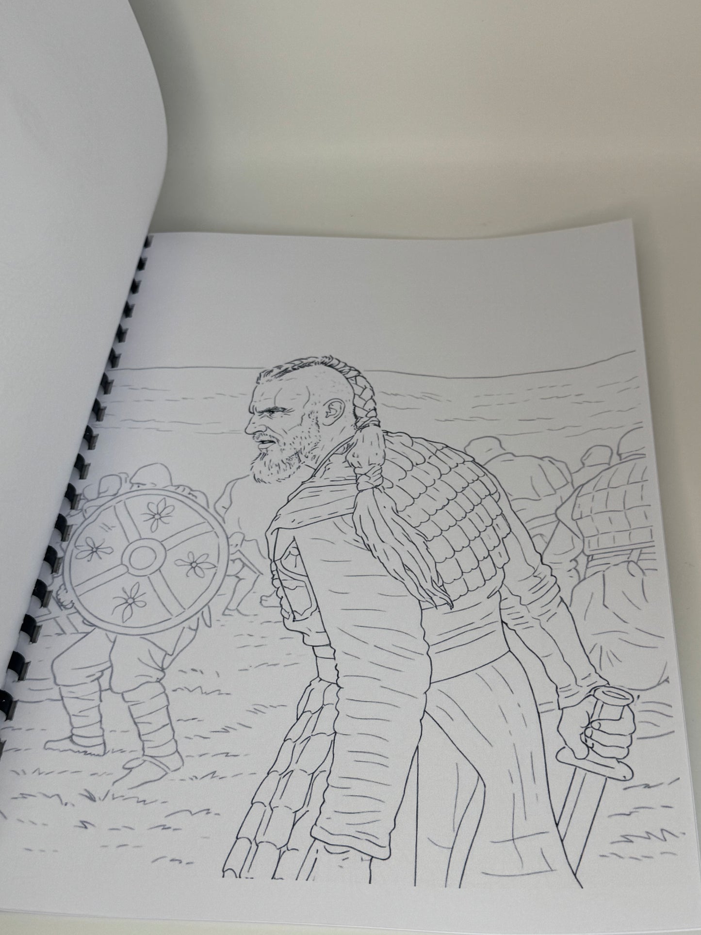 Vikings Colouring Book