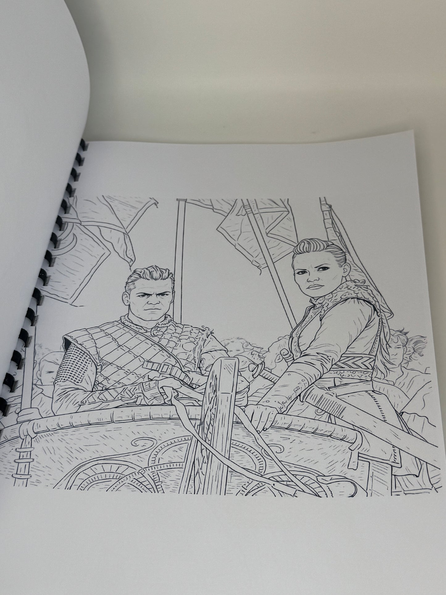 Vikings Colouring Book