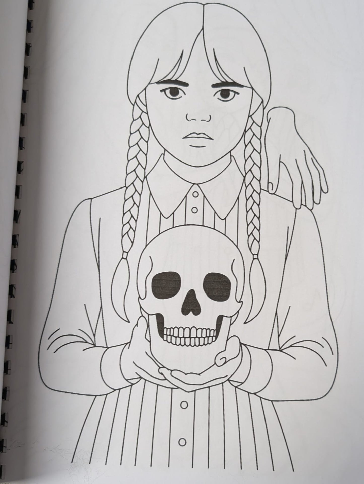 Wednesday Colouring Book