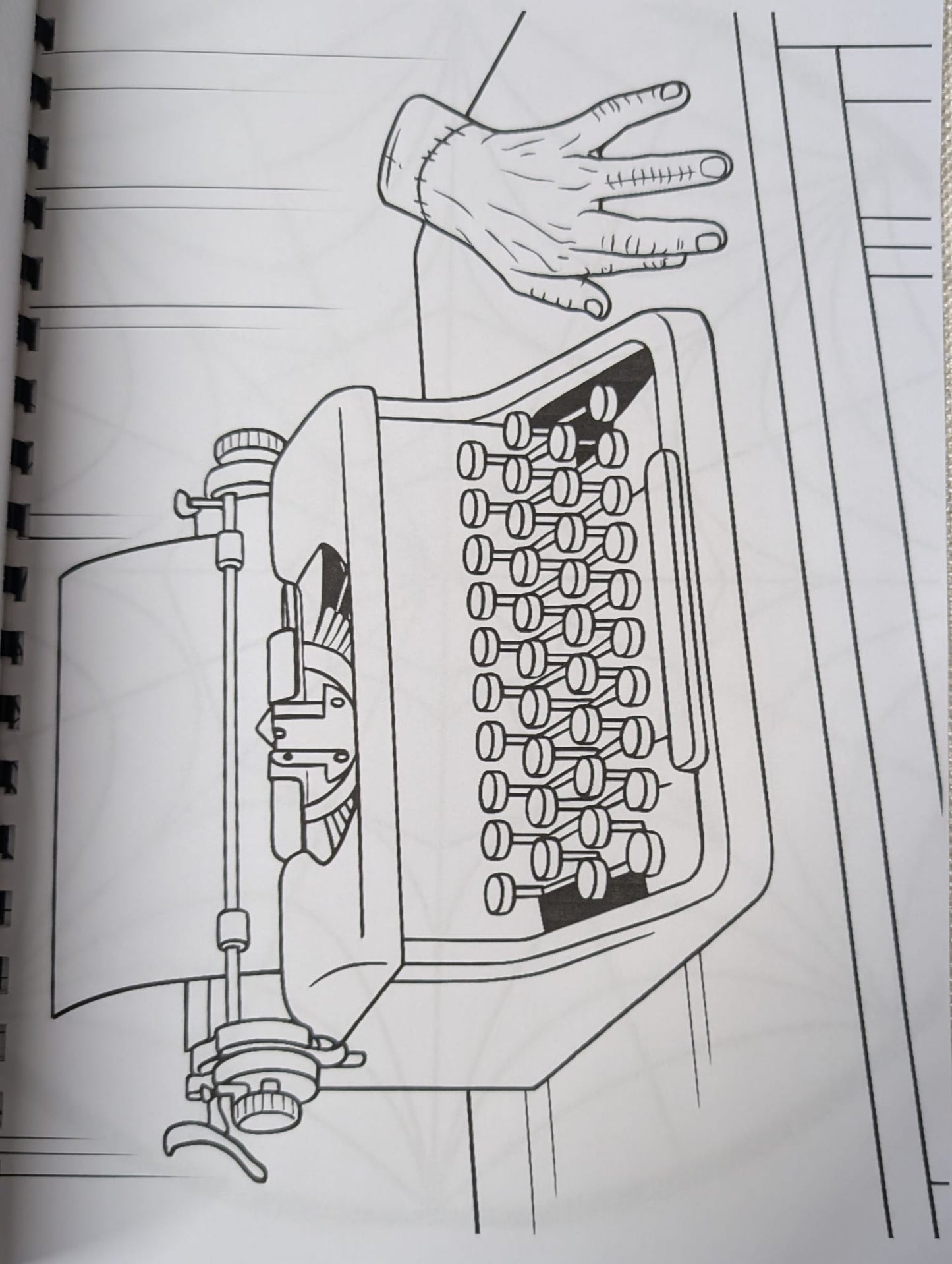 Wednesday Colouring Book