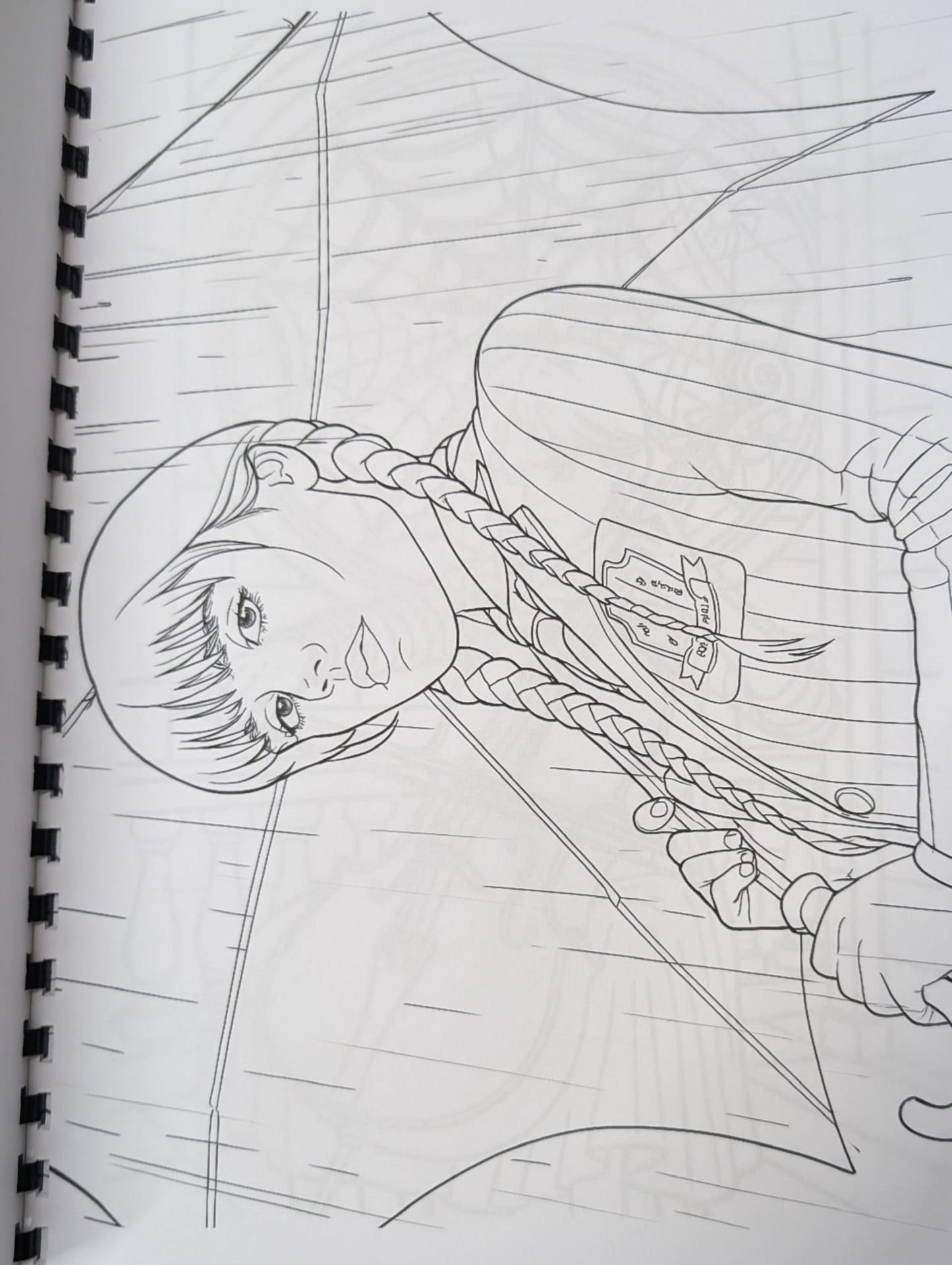 Wednesday Colouring Book